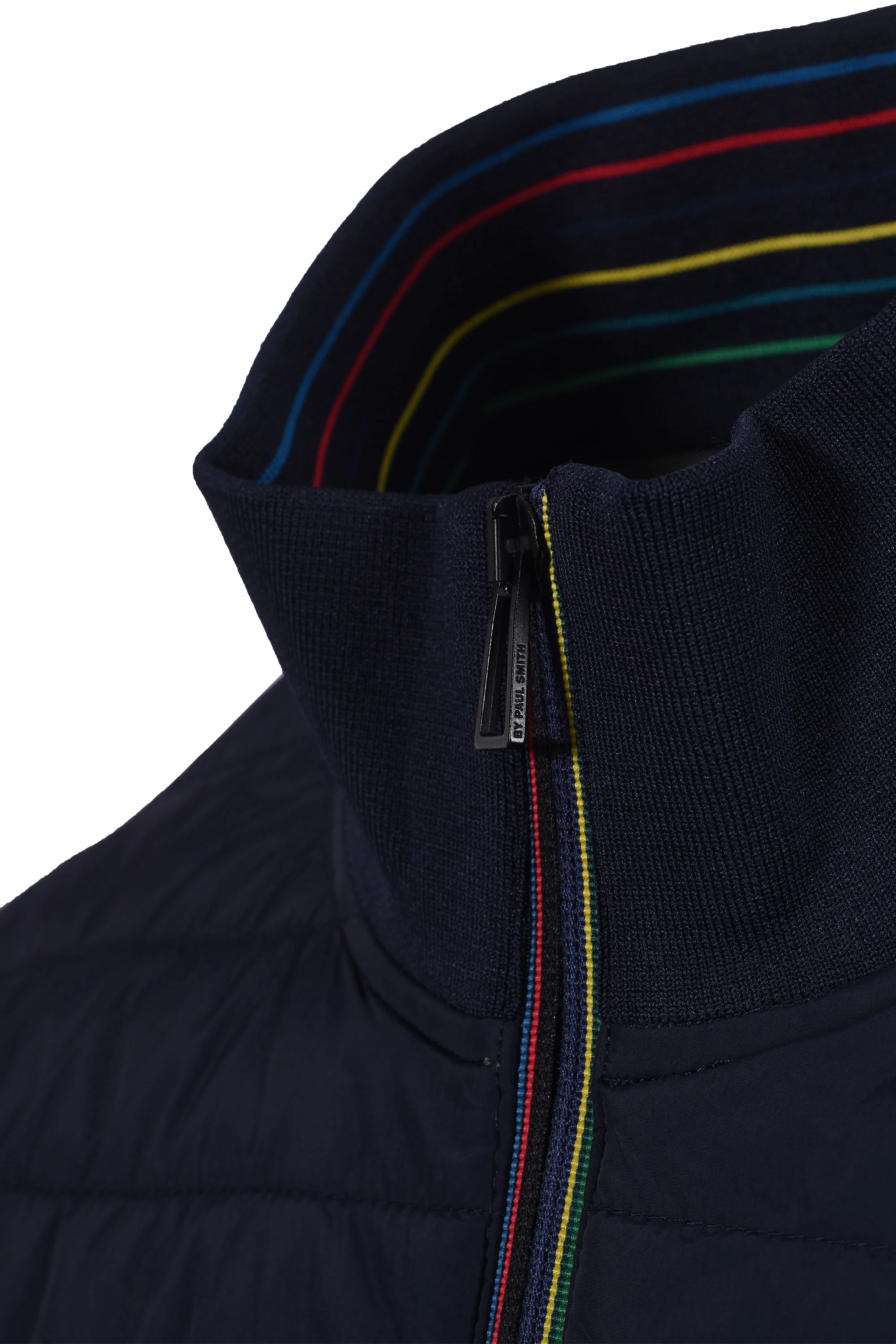 PAUL SMITH MIXED MEDIA JACKET BLUE - Image 3