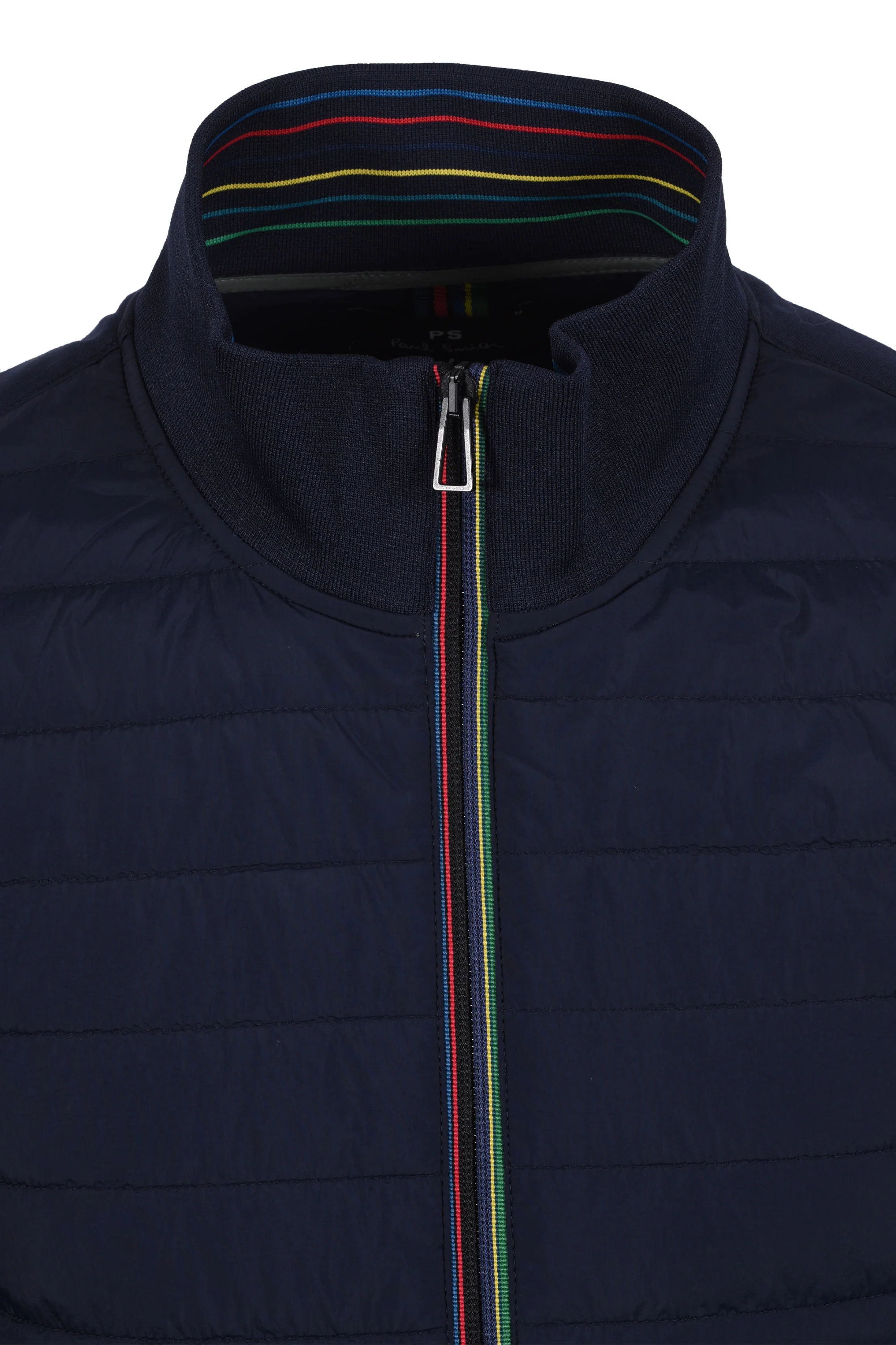 PAUL SMITH MIXED MEDIA JACKET BLUE - Image 4