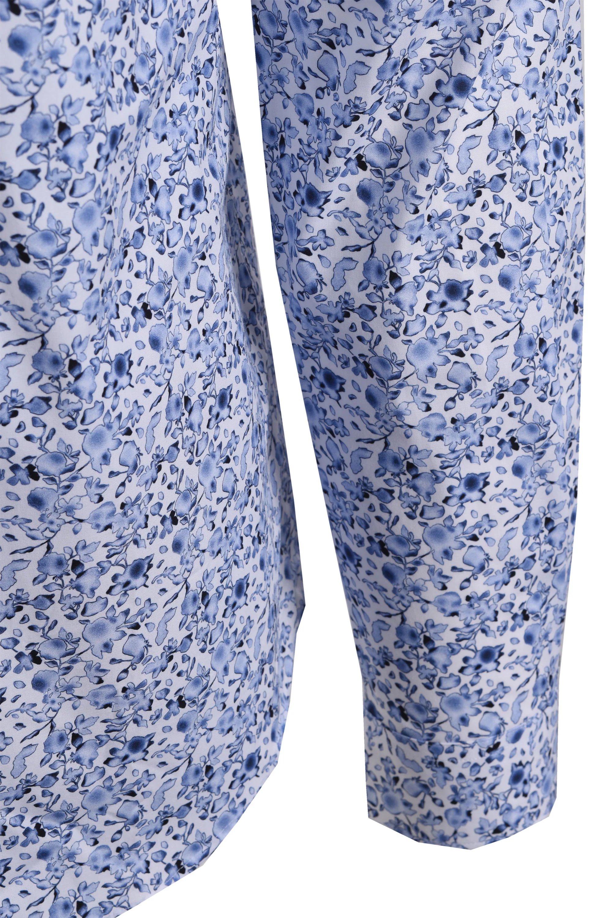 PAUL SMITH PATTERNED LS TAILORED FIT SHIRT LIGHT BLUE - Image 3