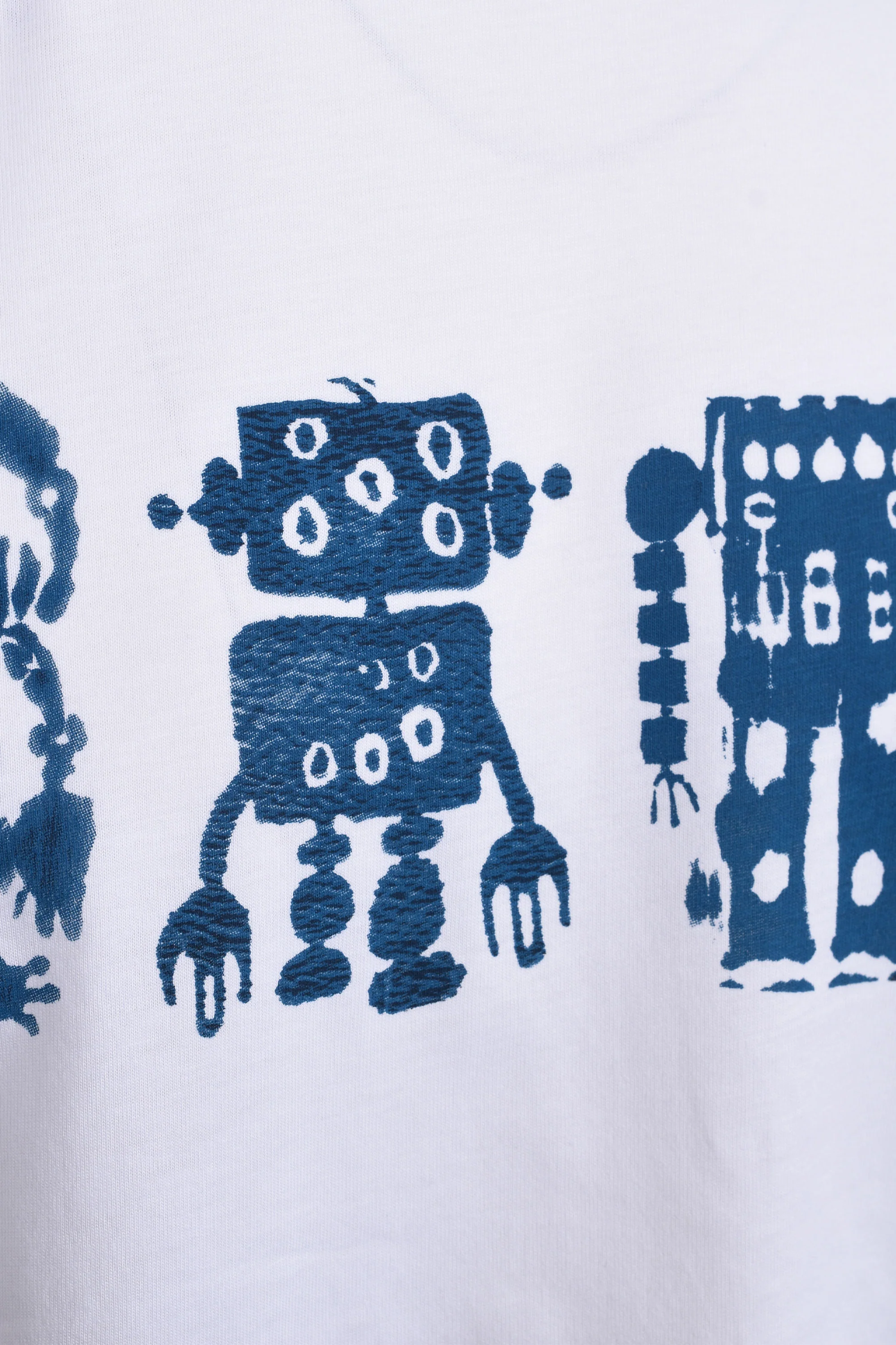 PAUL SMITH REG FIT ROBOTS T-SHIRT WHITE - Image 3