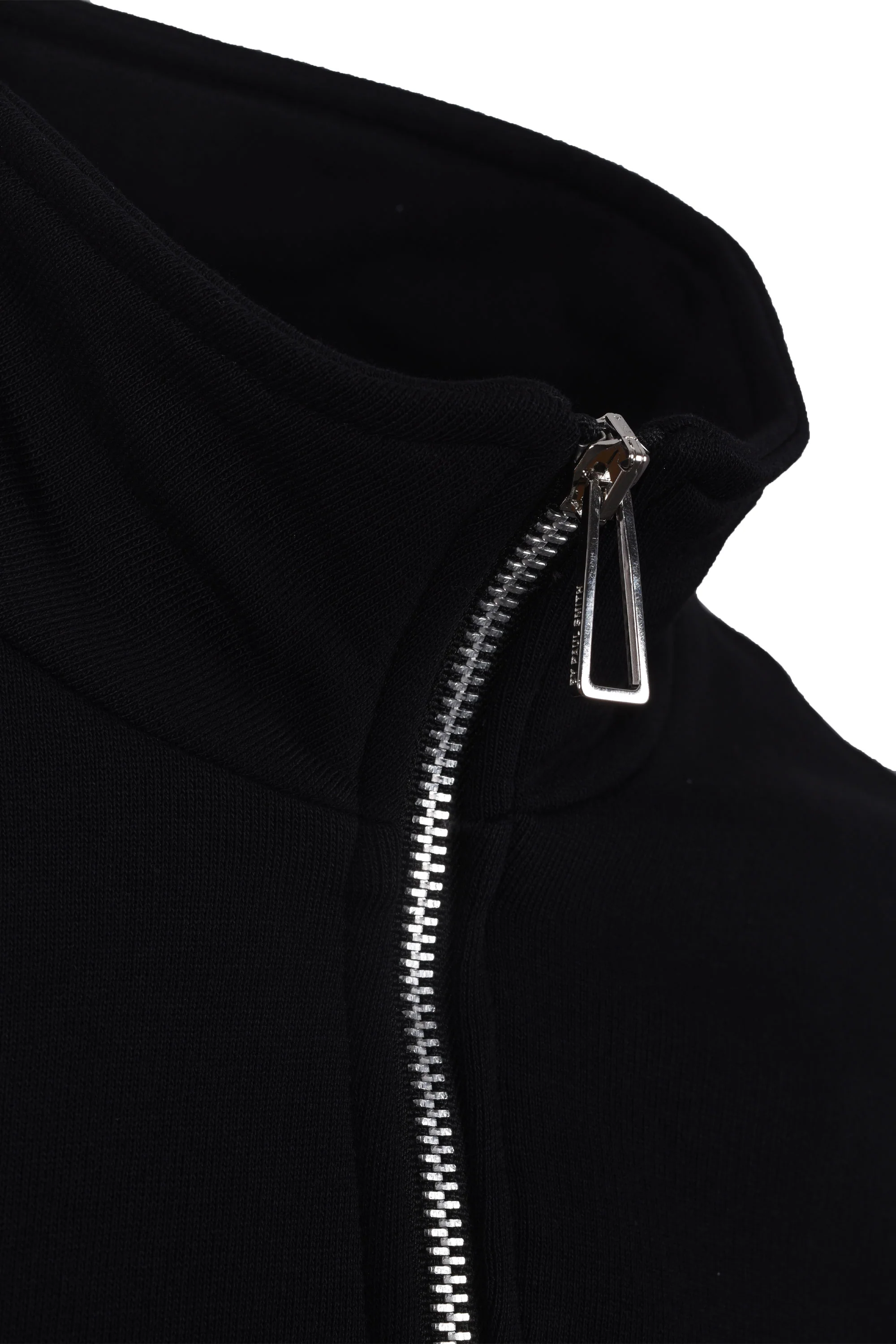 Paul Smith Reg Fit Half Zip Sweatshirt Black - Image 3
