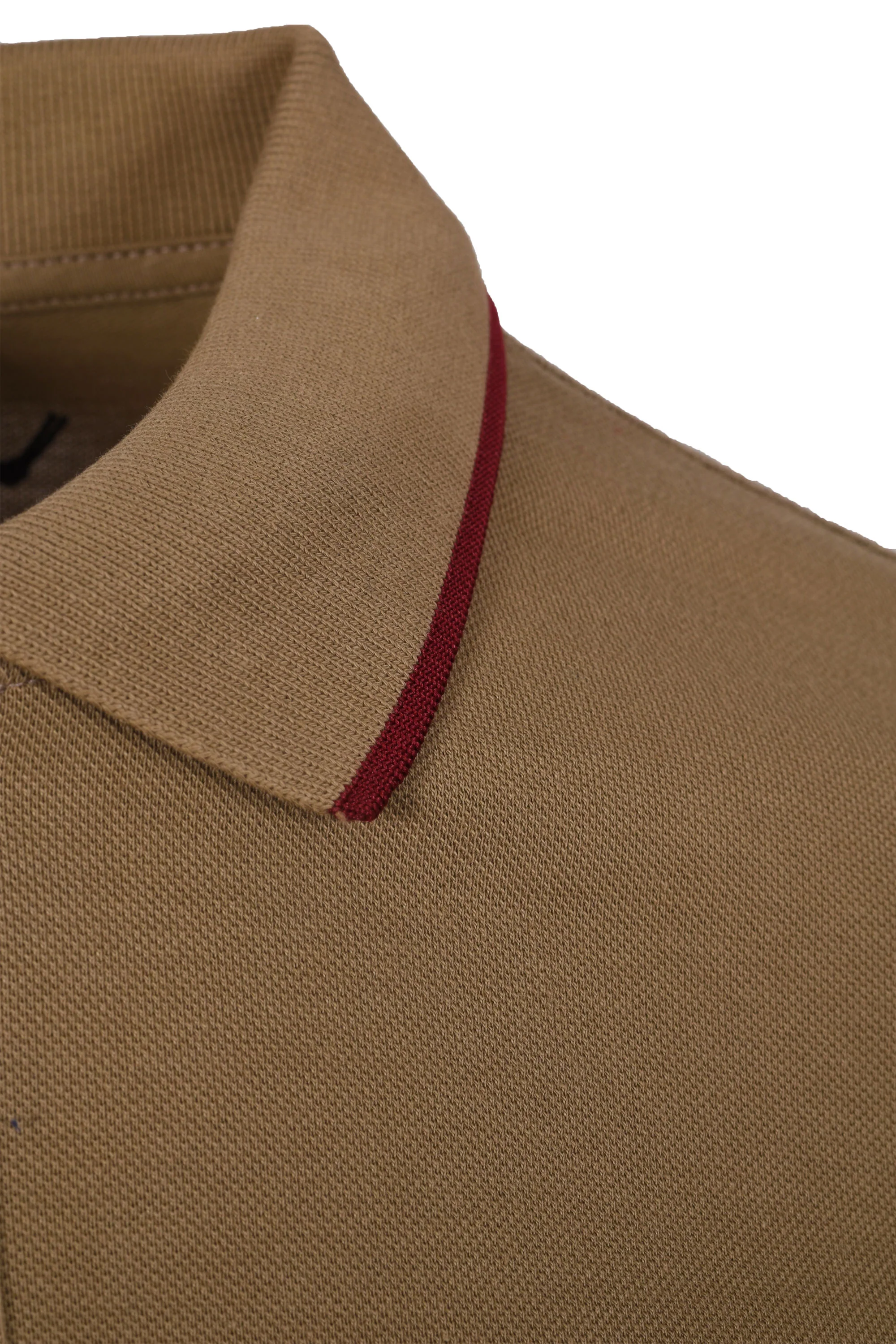 Paul Smith Reg Fit Tipped Polo Camel - Image 4