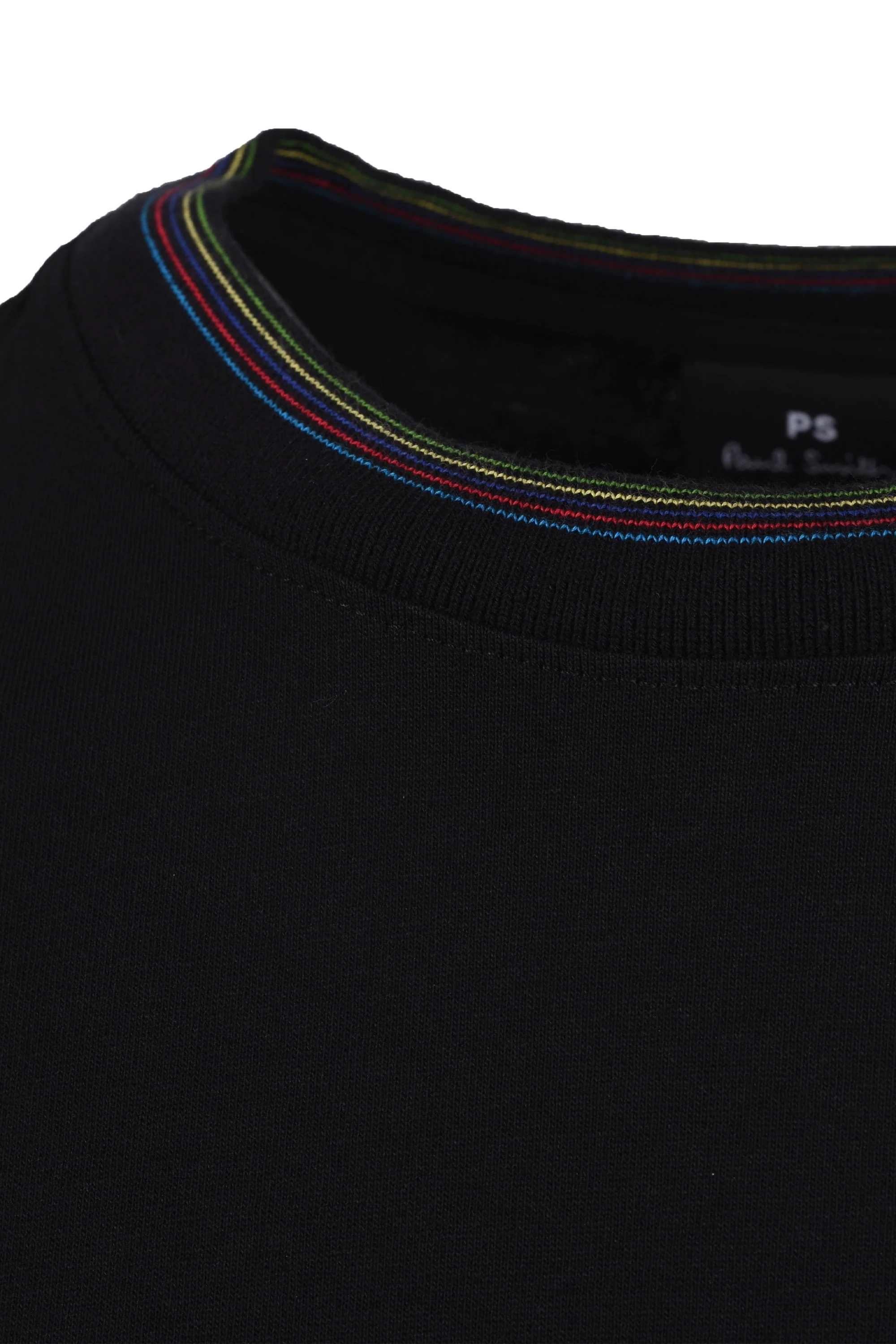 Paul Smith Reg Fit T-Shirt Sports Stripe Black - Image 3