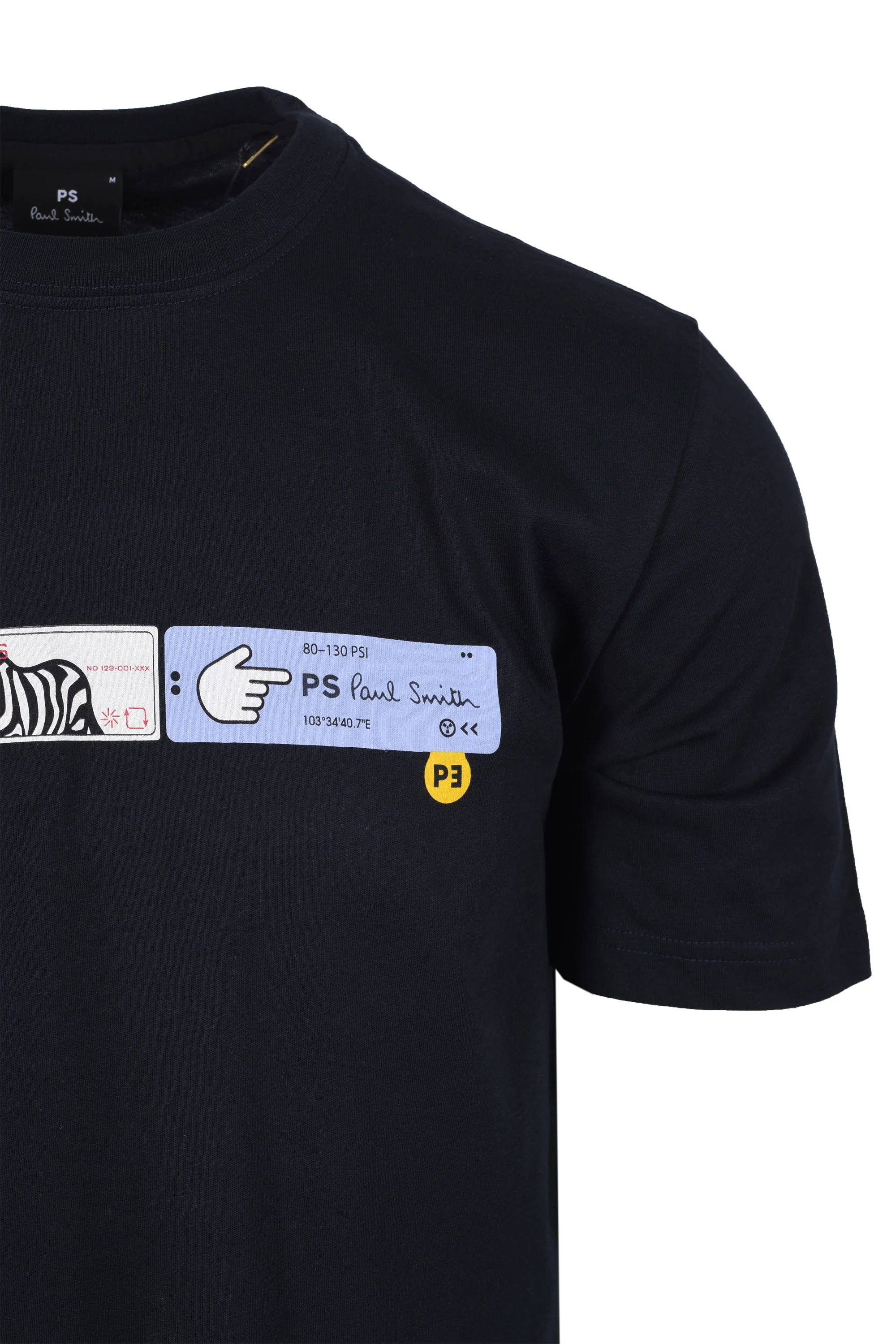 PAUL SMITH REG FIT T-SHIRT DARK NAVY - Image 2