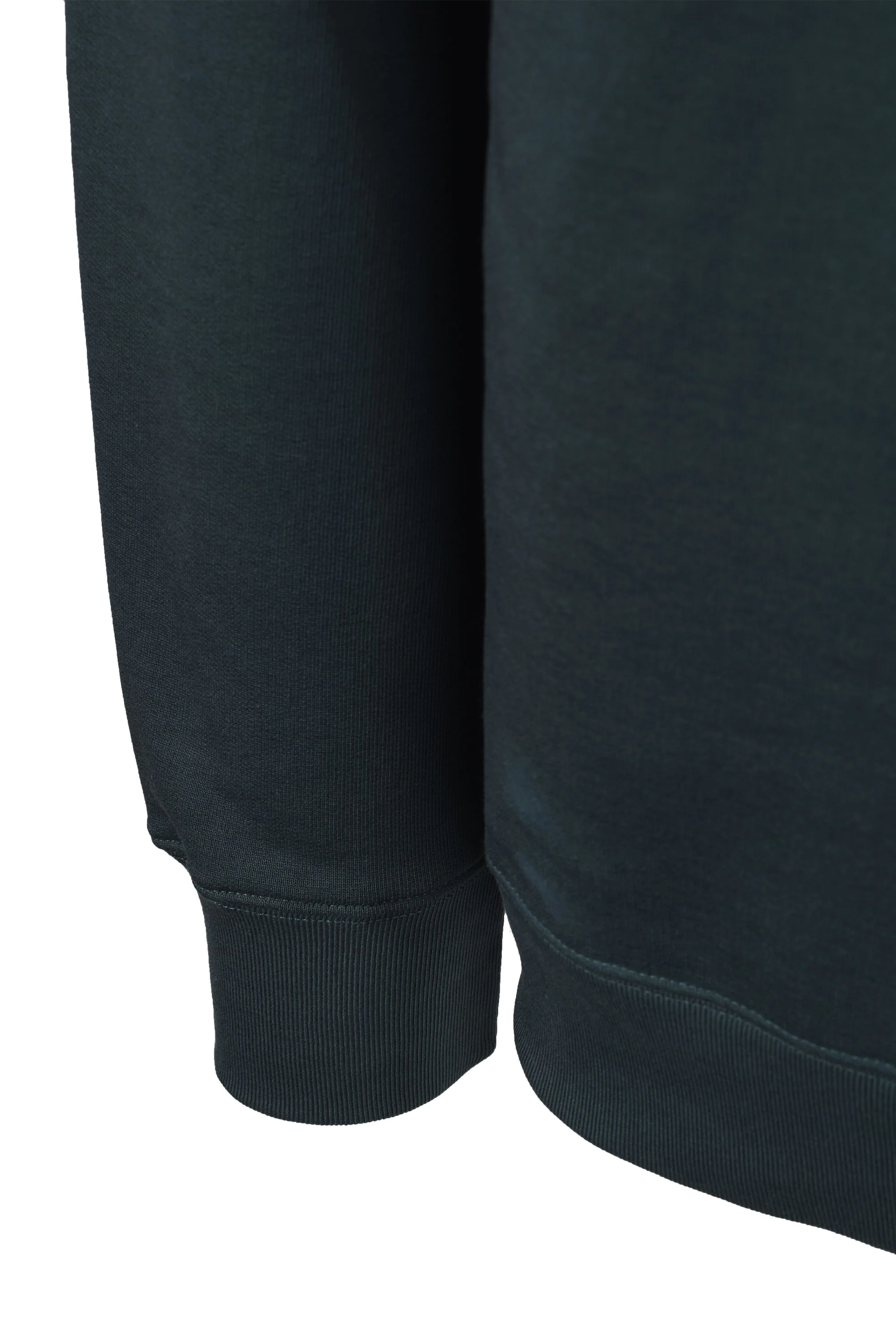 Paul Smith Reg Fit Zebra Half Zip Petrol Green - Image 4