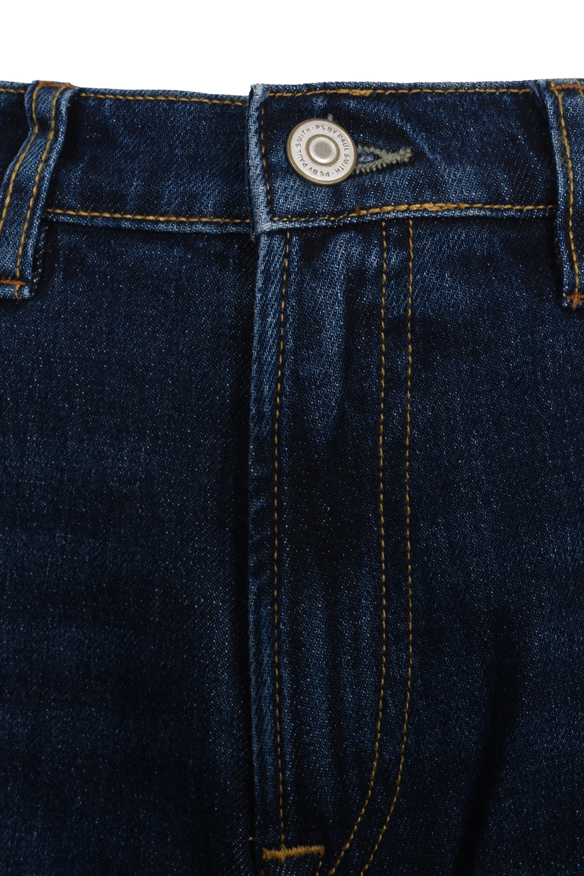 PAUL SMITH RELAXED TAPER FIT JEANS DENIM - Image 3