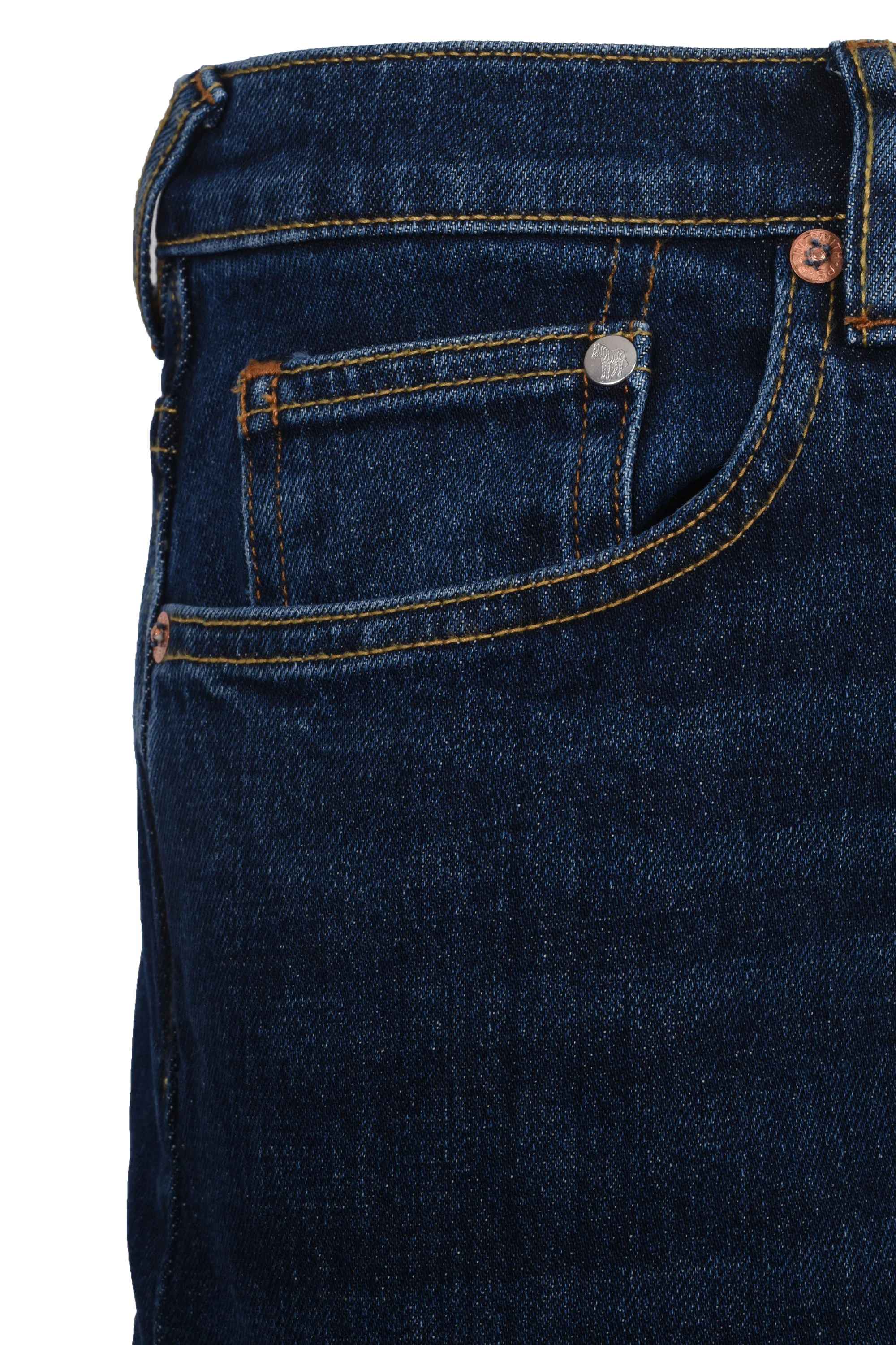PAUL SMITH RELAXED TAPER FIT JEANS DENIM - Image 4