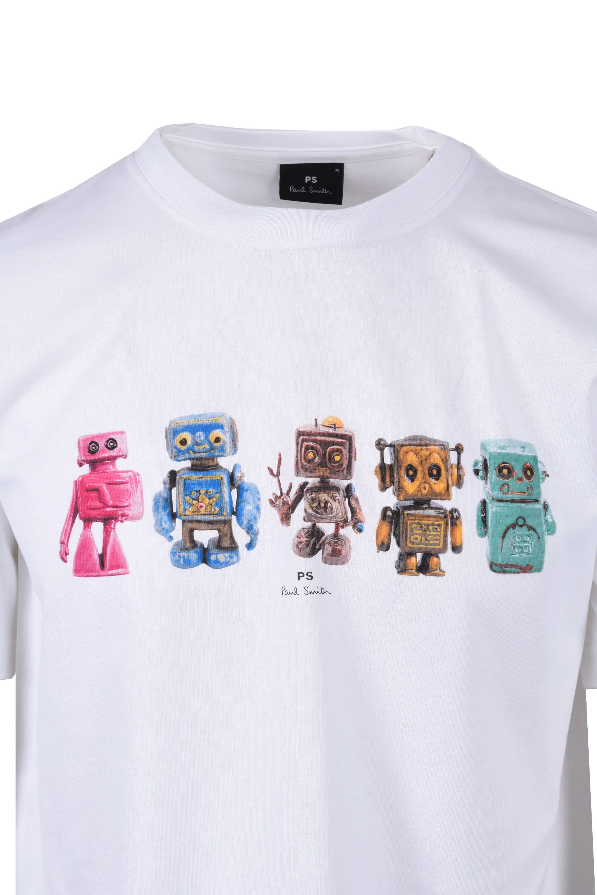 Paul Smith Robots T-Shirt White - Image 2