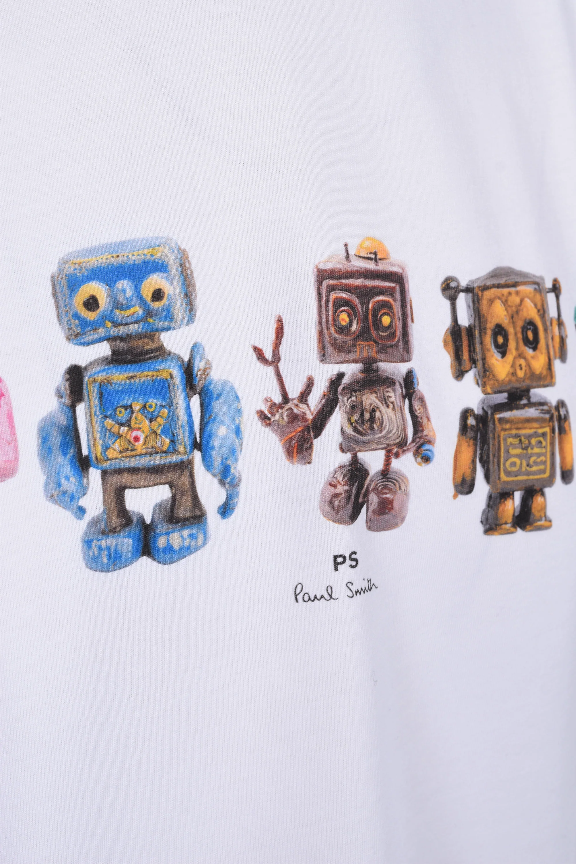 Paul Smith Robots T-Shirt White - Image 3