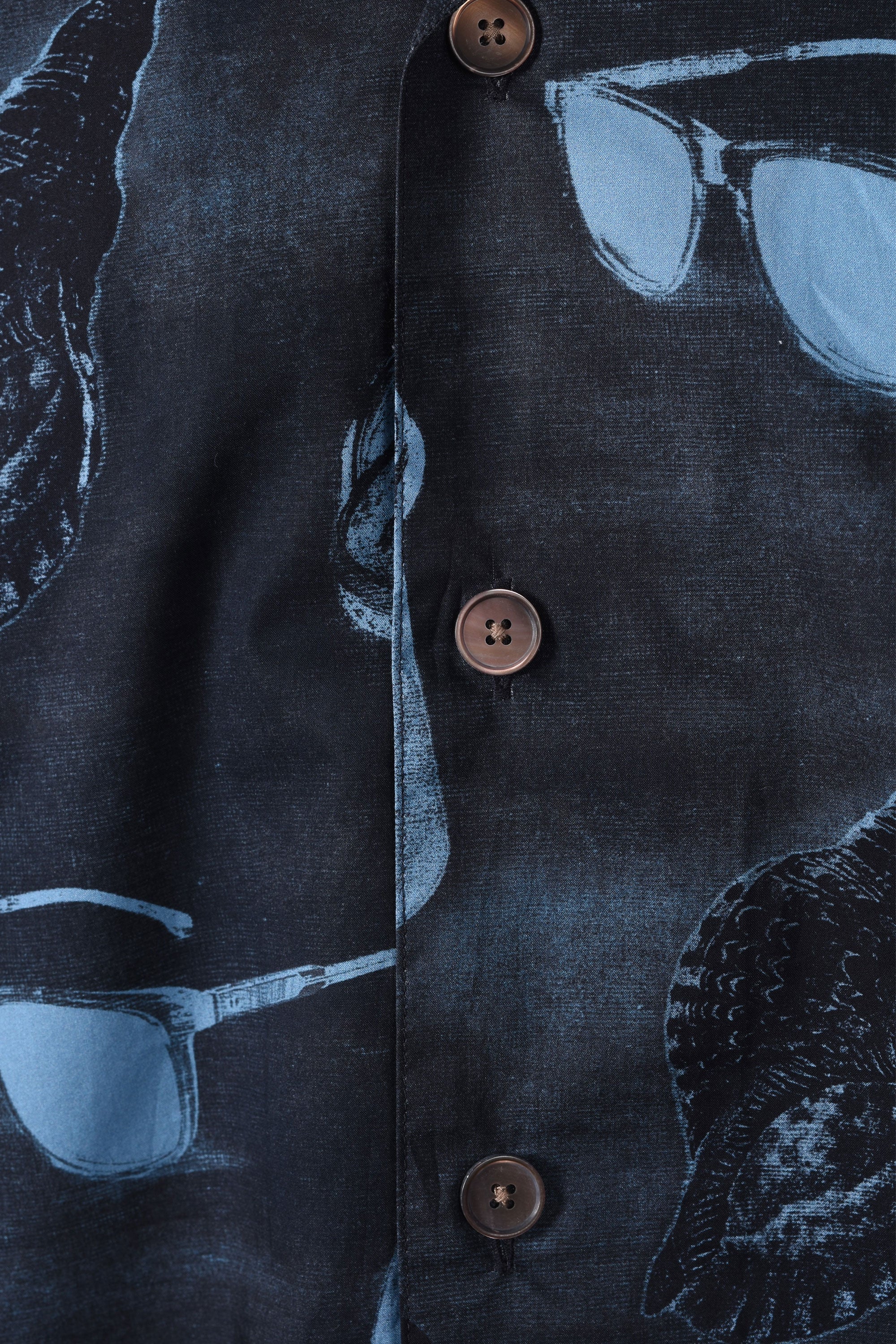 PAUL SMITH SS CASUAL FIT SHIRT BLUE - Image 3