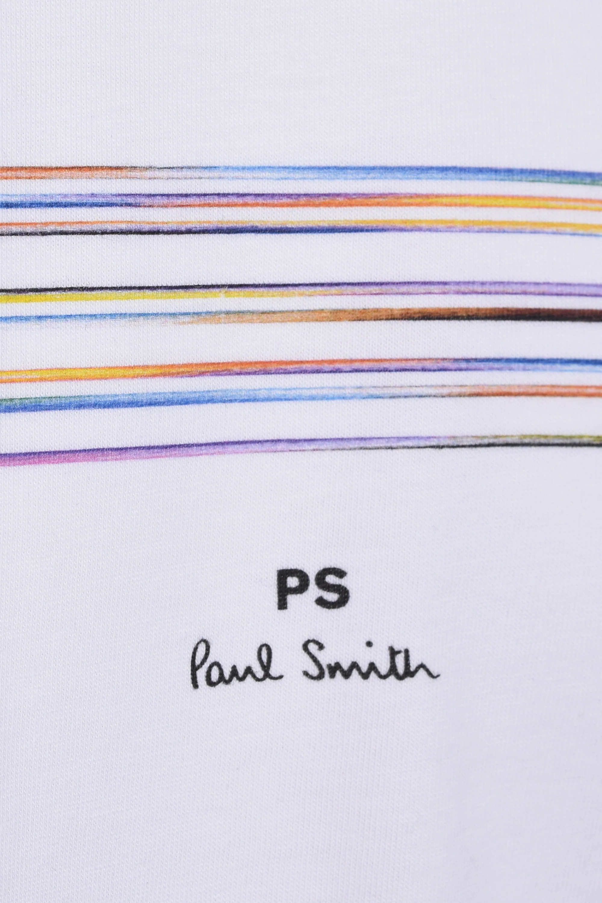 Paul Smith SS Stripe T-Shirt White - Image 3