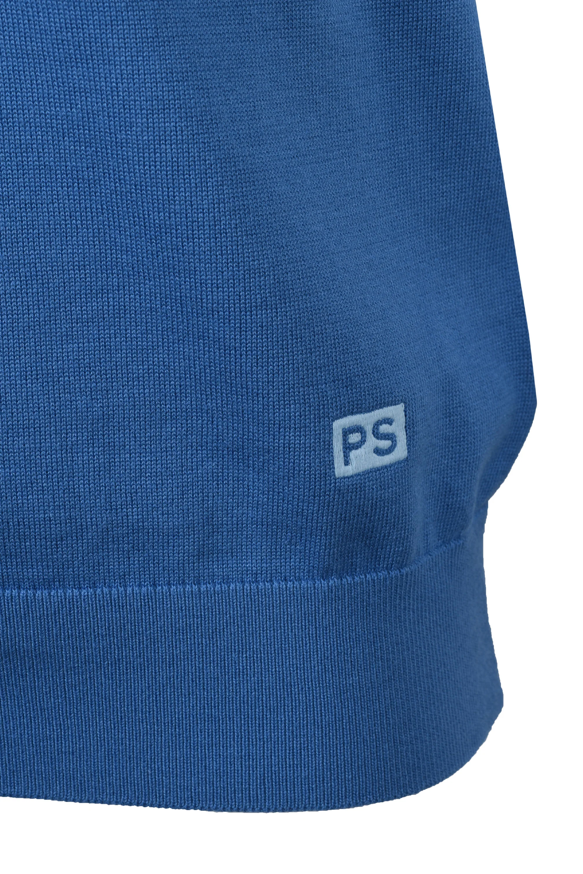 PAUL SMITH SWEATER SS POLO BLUE - Image 3