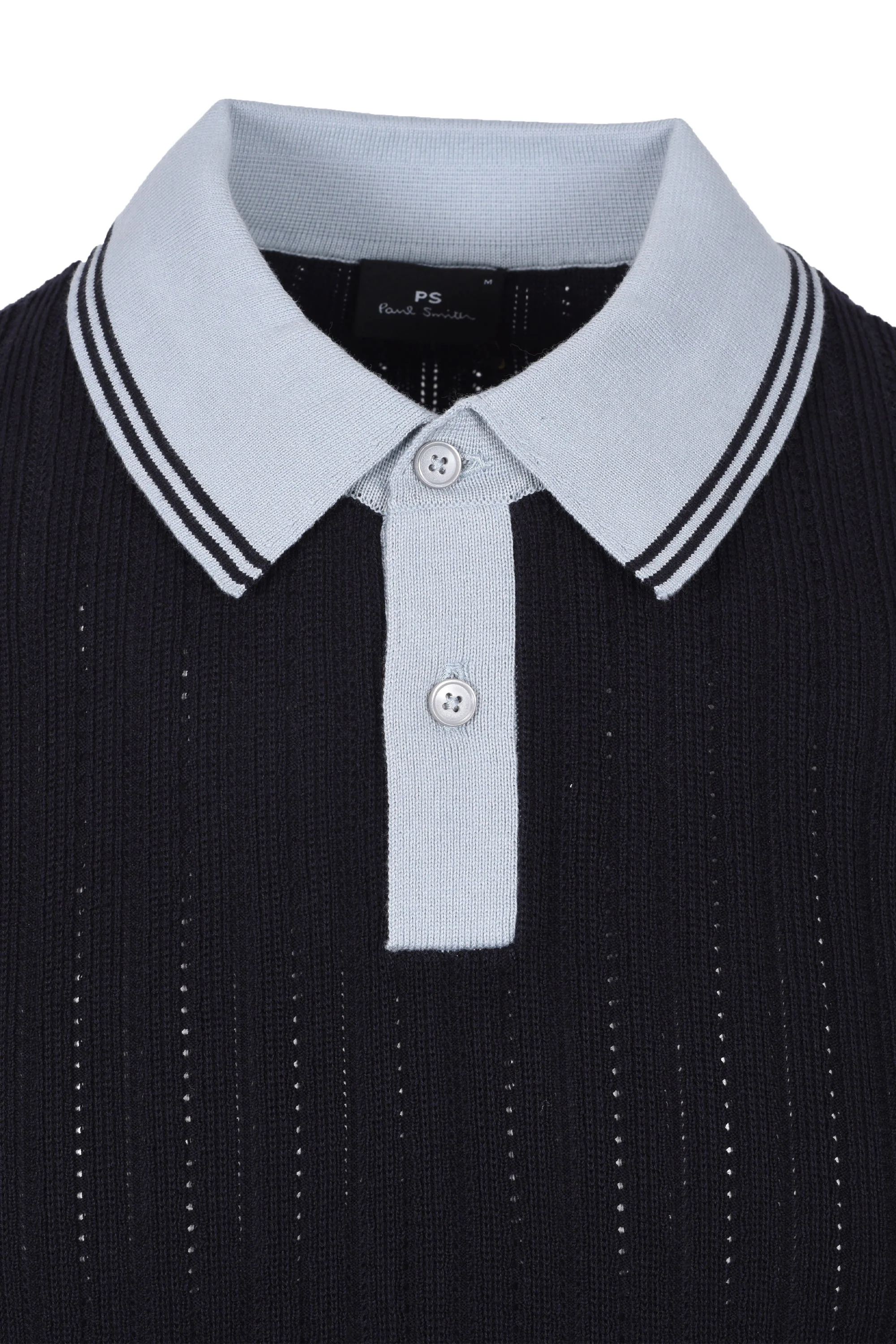 PAUL SMITH SWEATER SS POLO DARK NAVY - Image 2