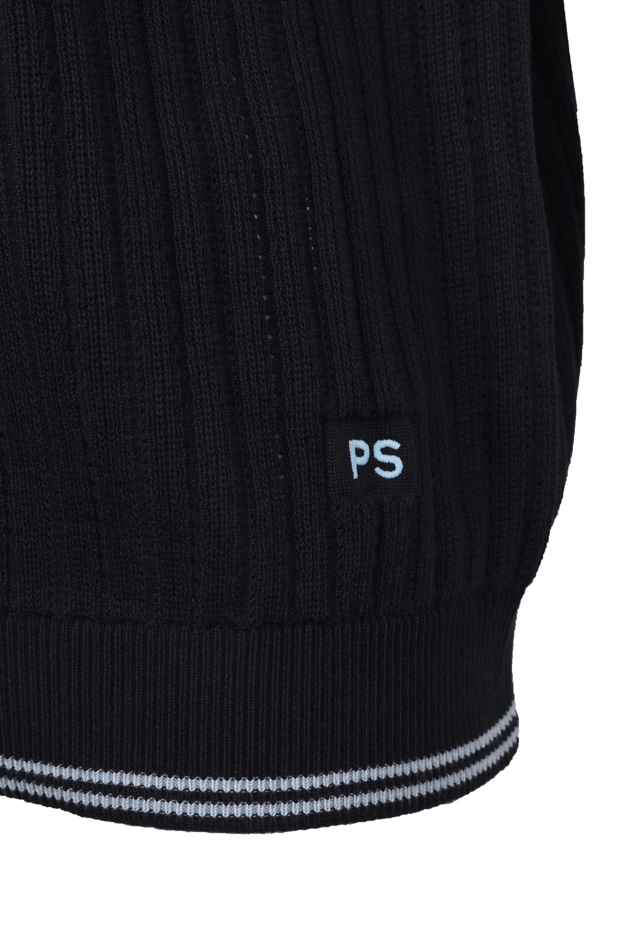 PAUL SMITH SWEATER SS POLO DARK NAVY - Image 3