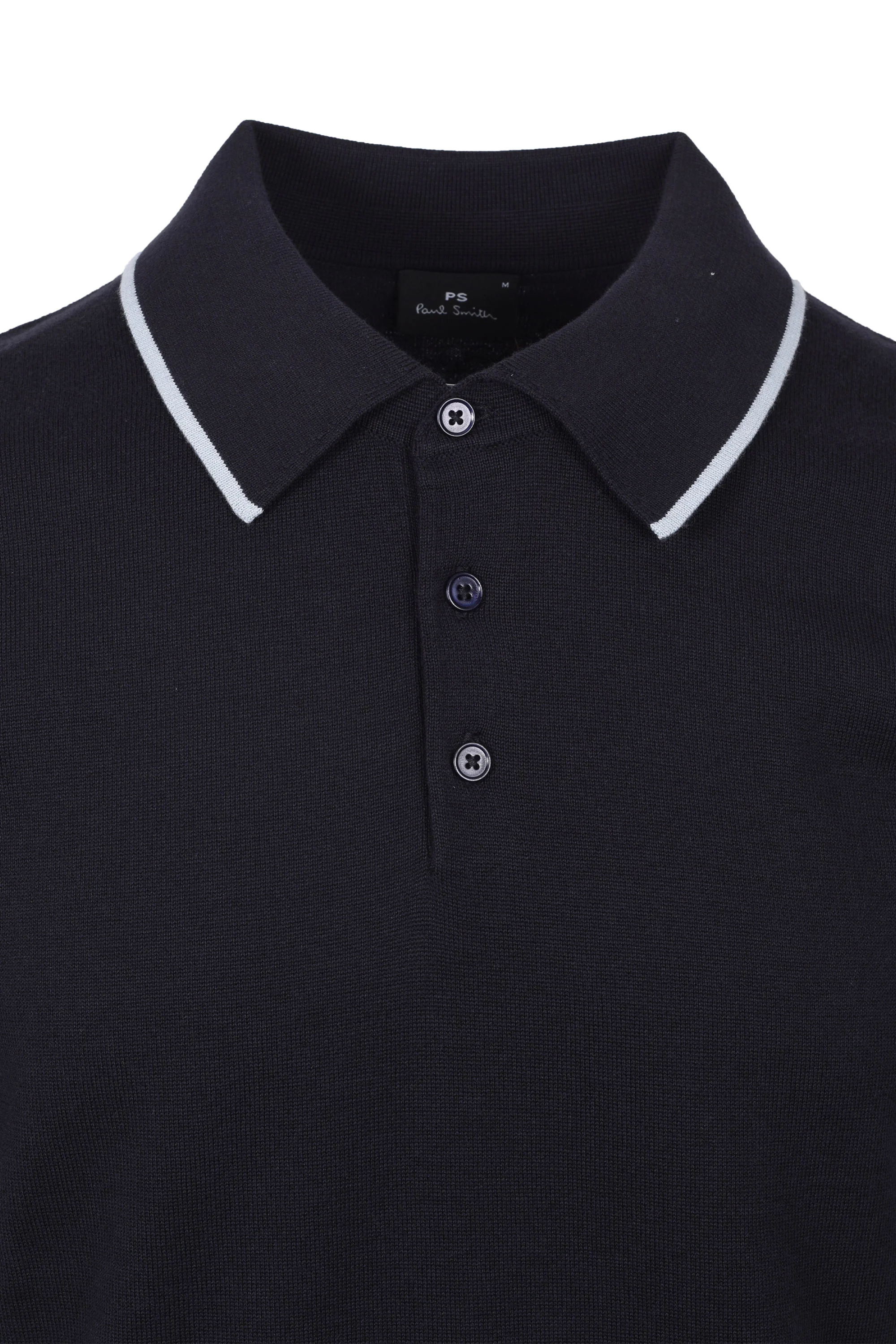 PAUL SMITH SWEATER SS POLO NAVY - Image 2