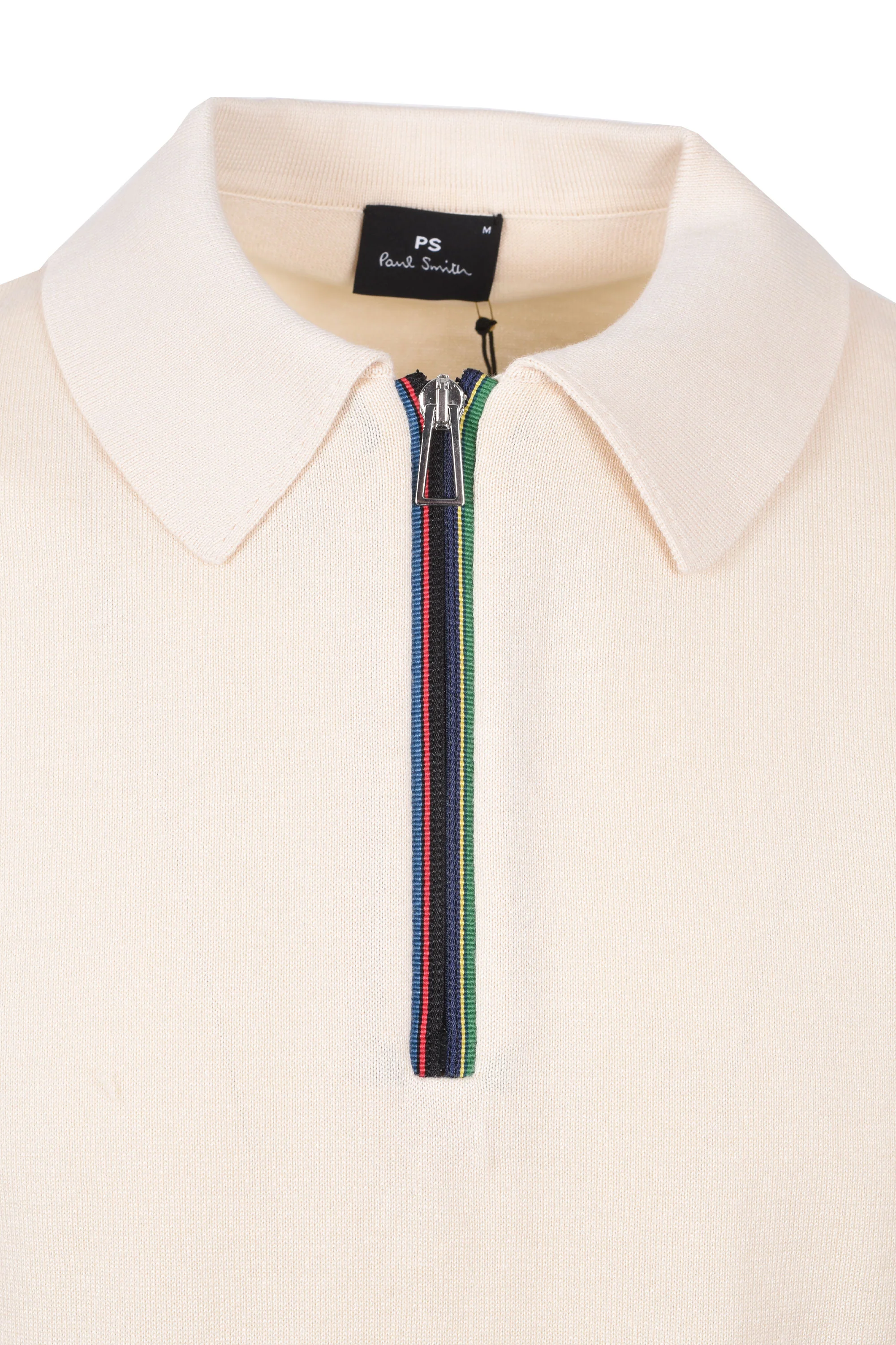 PAUL SMITH SWEATER SS POLO WHITE - Image 2