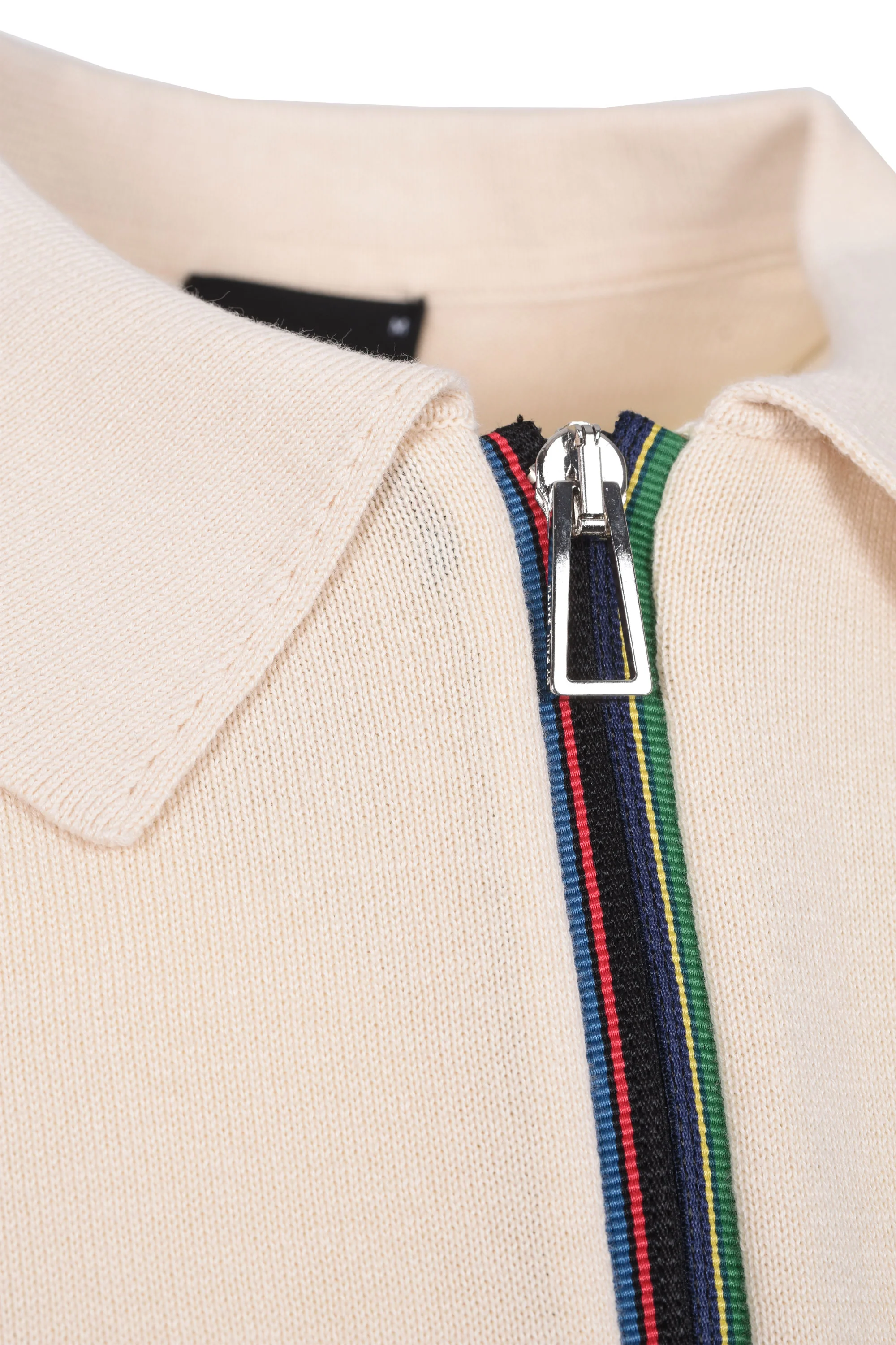 PAUL SMITH SWEATER SS POLO WHITE - Image 3