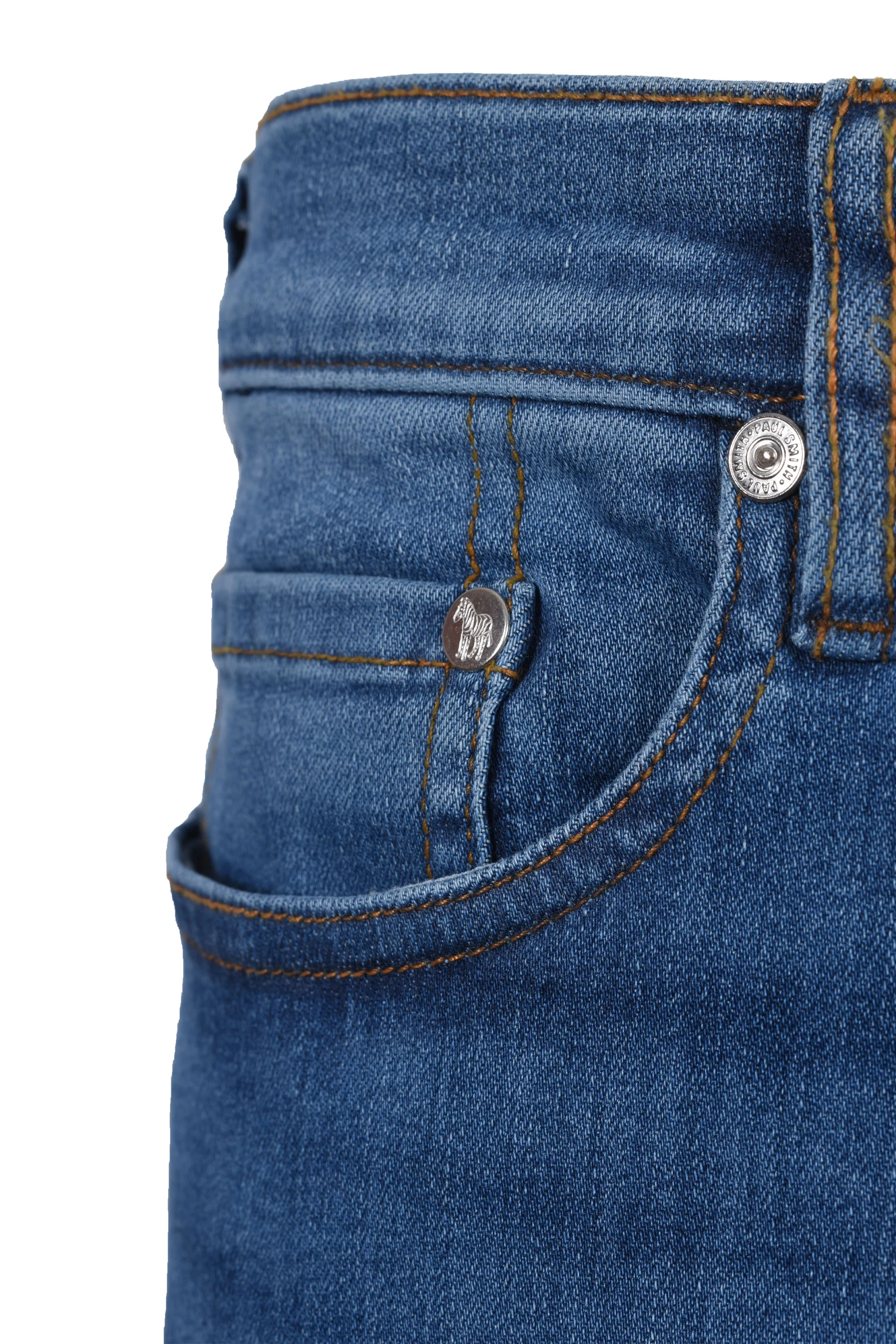 Paul Smith Tapered Fit Jeans Blue - Image 4