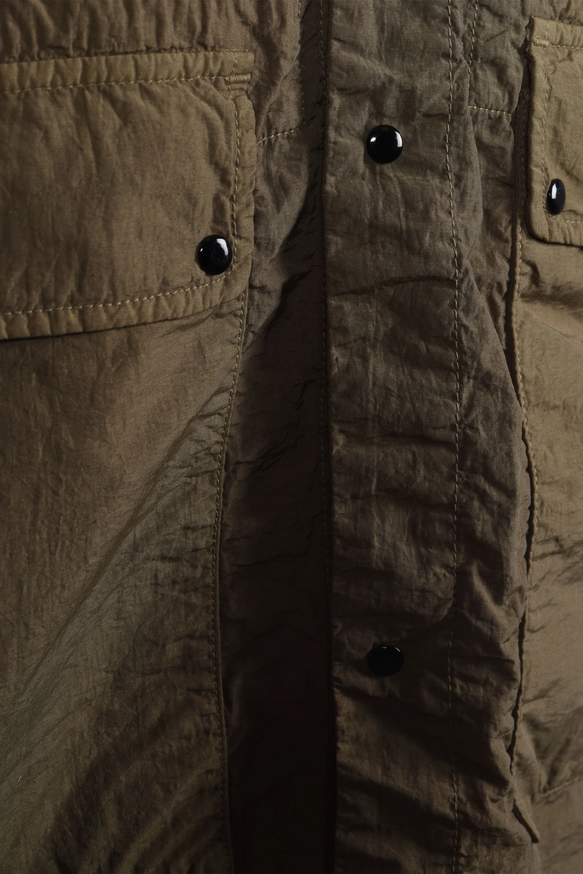 Paul Smith Unlined Overshirt Jacket Military Green - Image 3