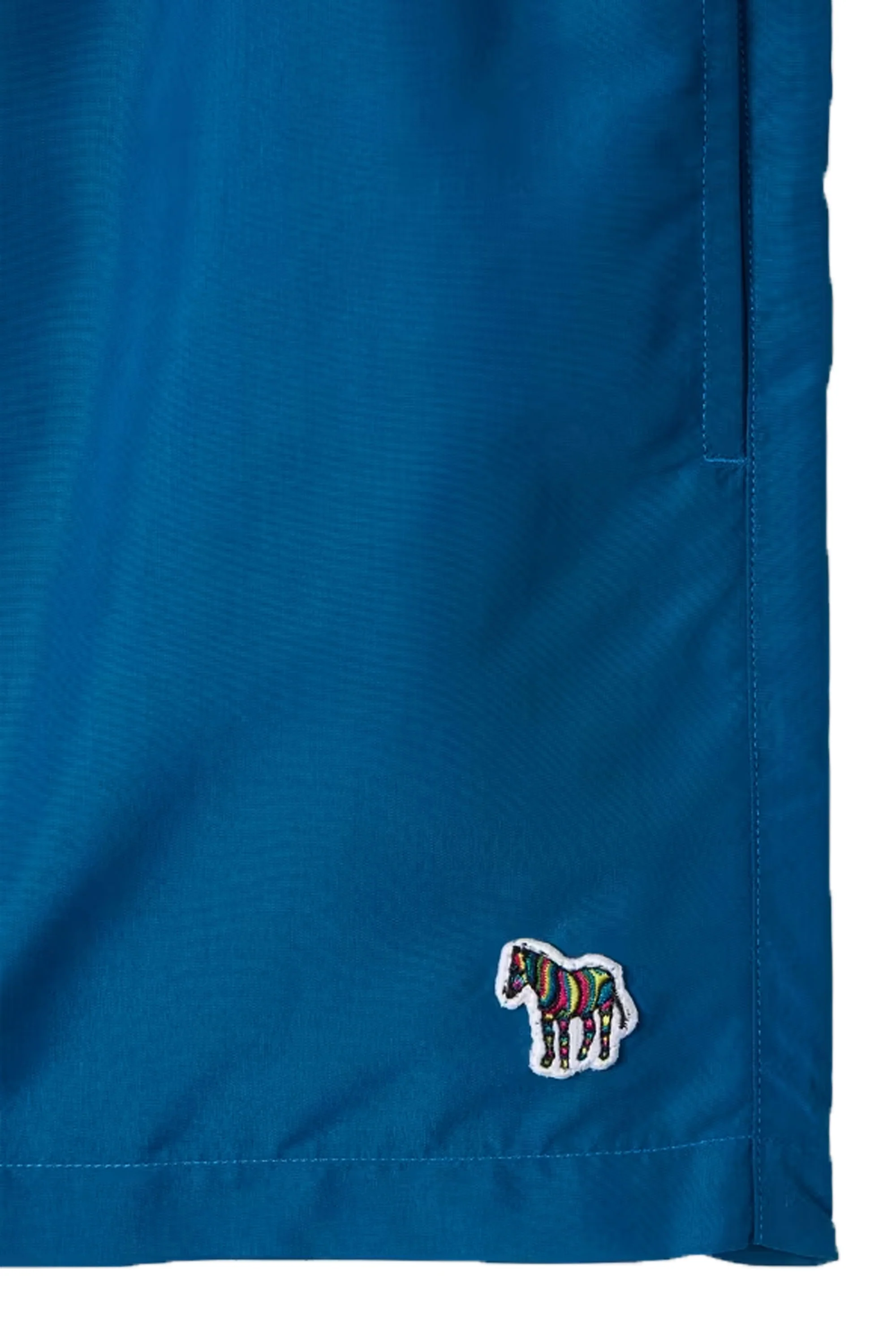 PAUL SMITH ZEBRA SWIM SHORTS BLUE - Image 2