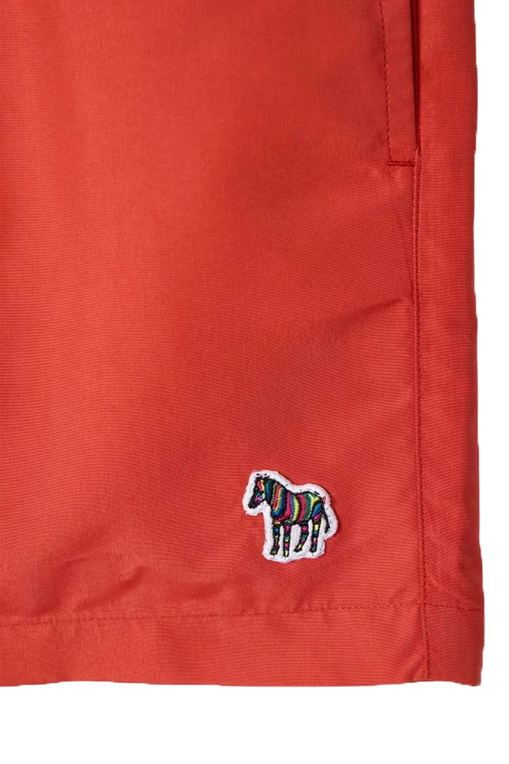 PAUL SMITH ZEBRA SWIM SHORTS SALMON PINK - Image 2