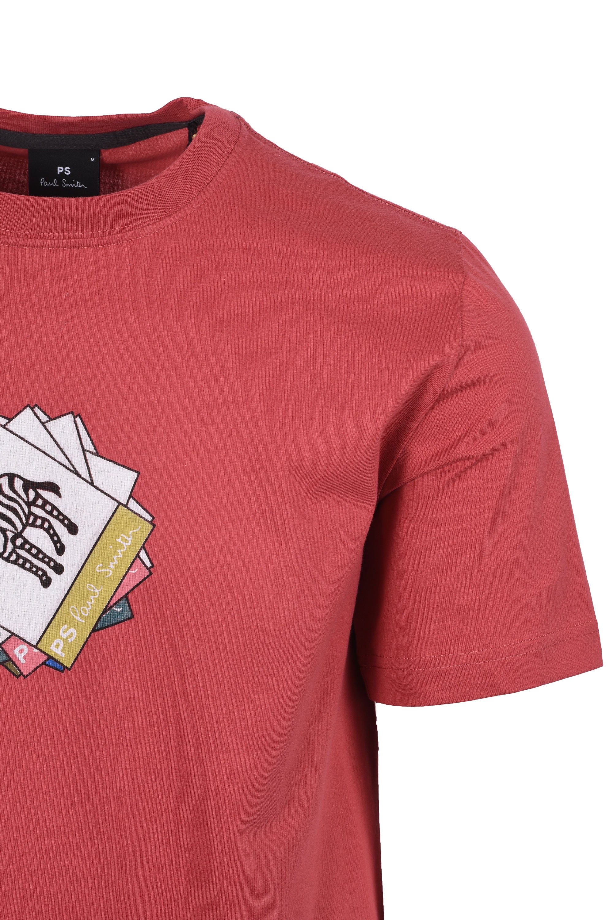 PAUL SMITH ZEBRA T SHIRT RASPBERRY - Image 2