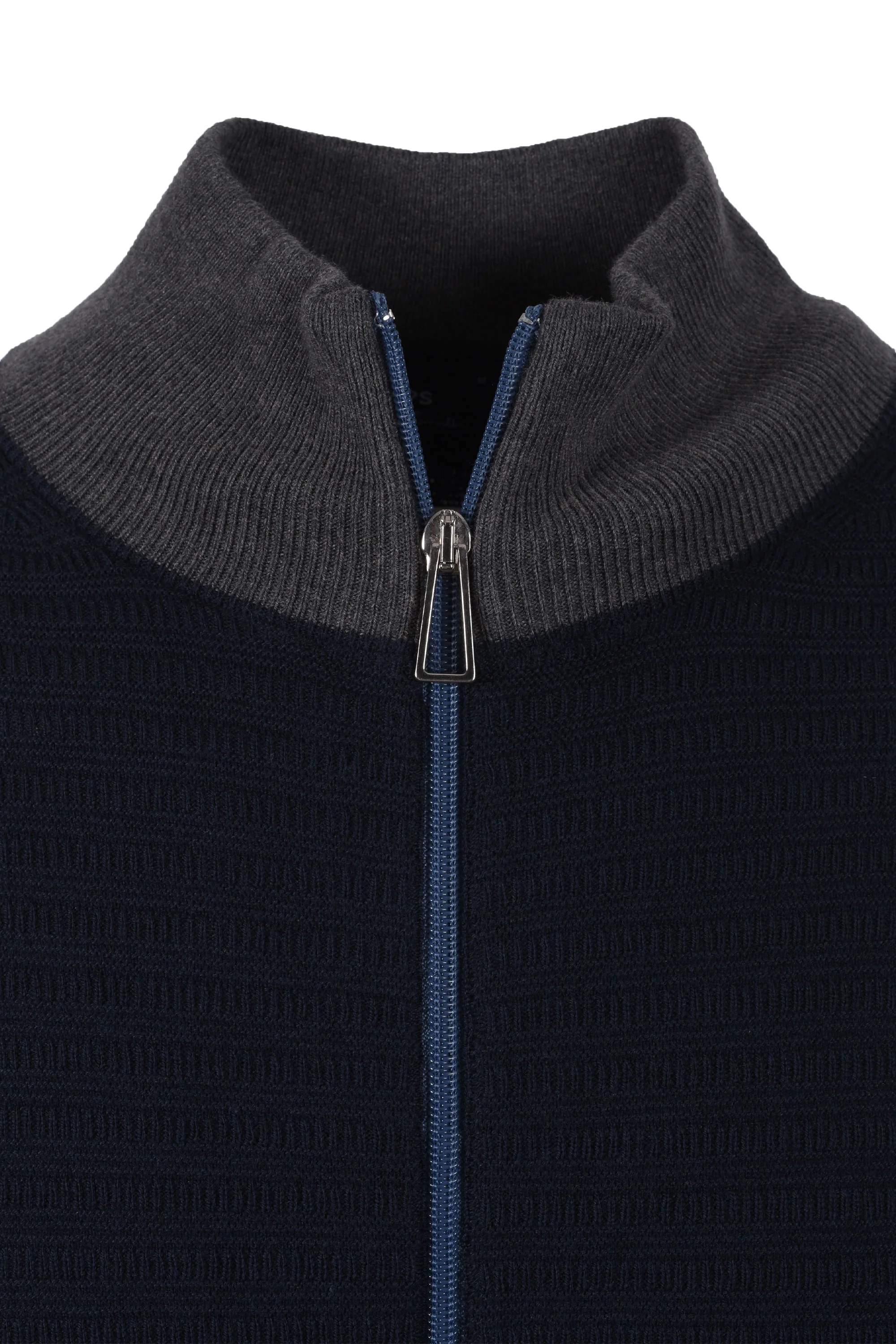 Paul Smith Zip Through Cardigan Dark Navy - Image 2