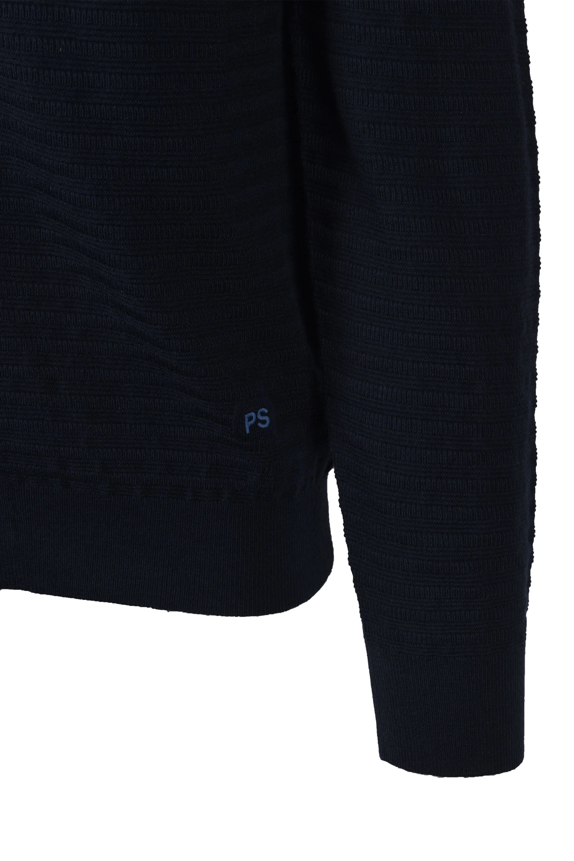 Paul Smith Zip Through Cardigan Dark Navy - Image 3