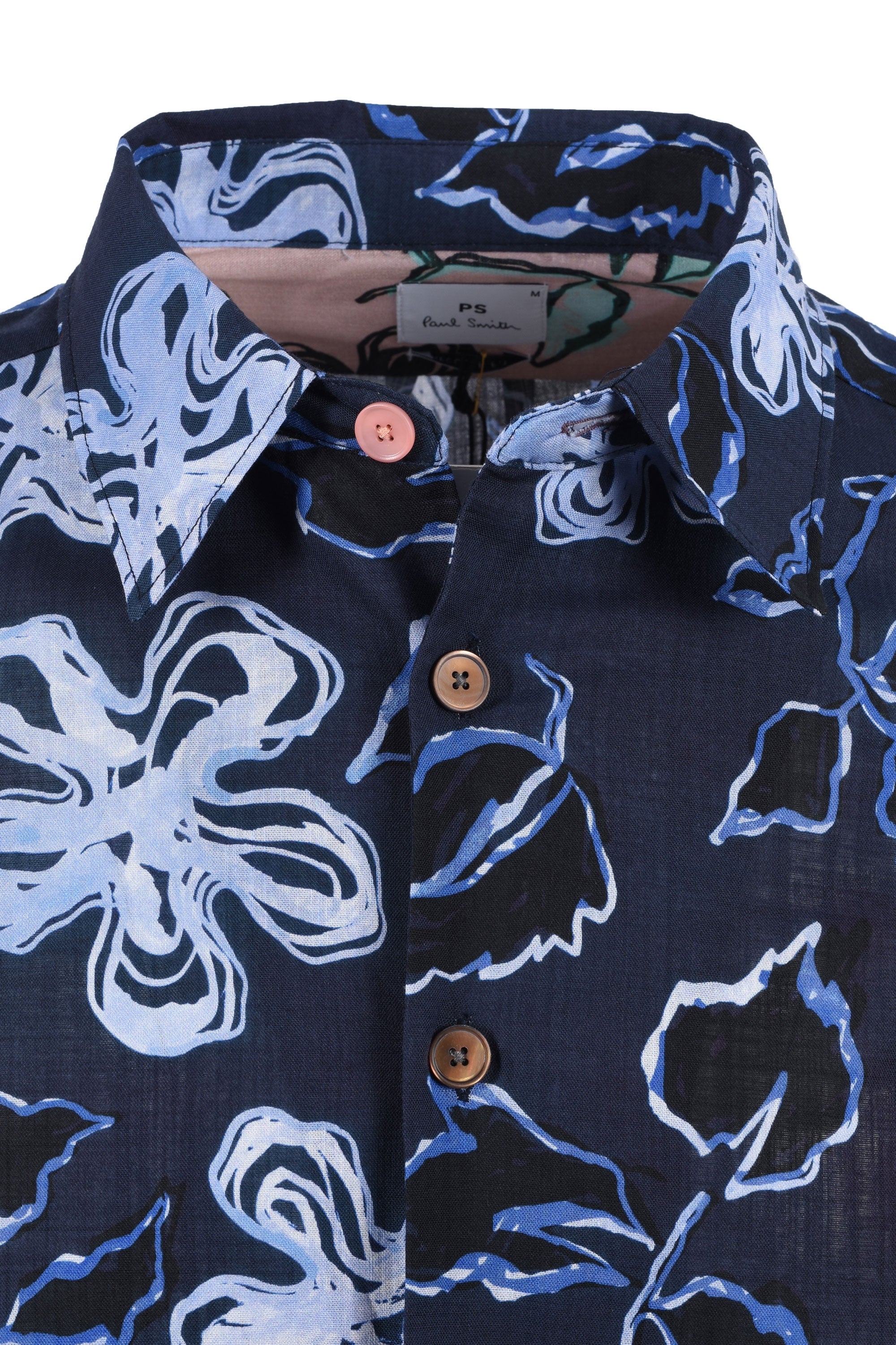 Paul Smith Reg Fit LS Shirt Dark Navy - Image 2