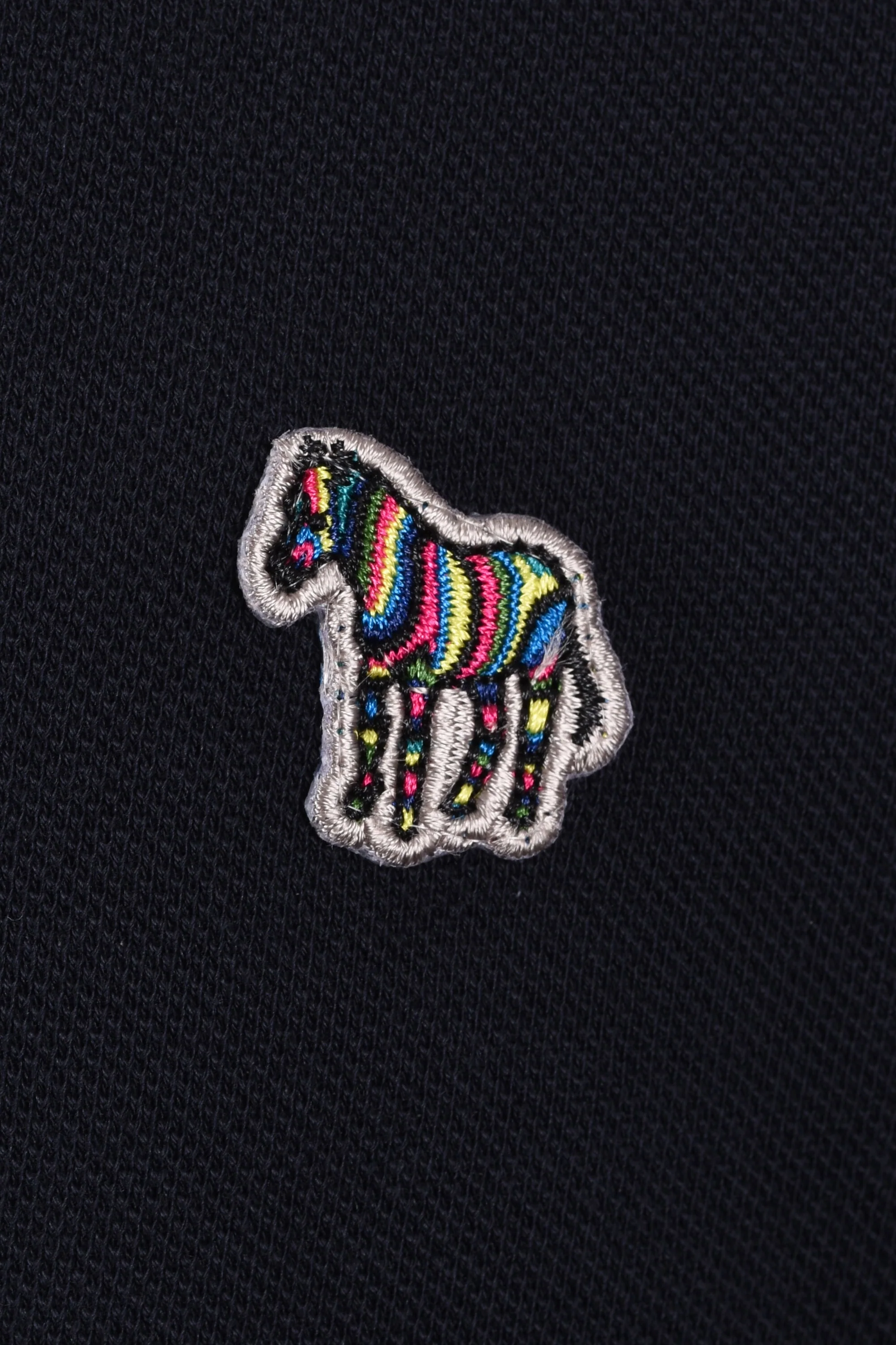 Paul Smith Reg Fit SS Polo Zebra Dark Navy - Image 3