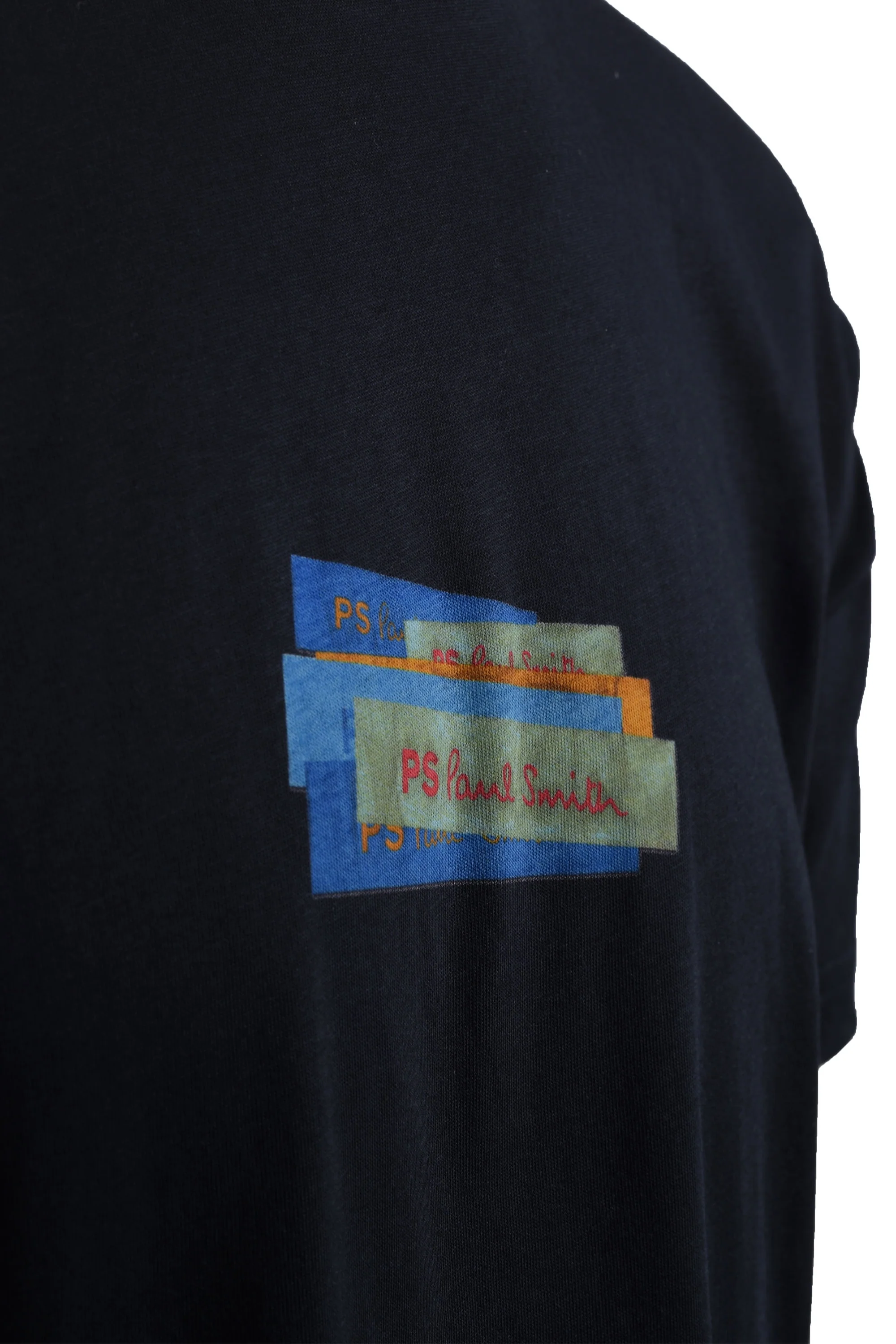 Paul Smith Reg Fit Ss T-shirt Navy - Image 3