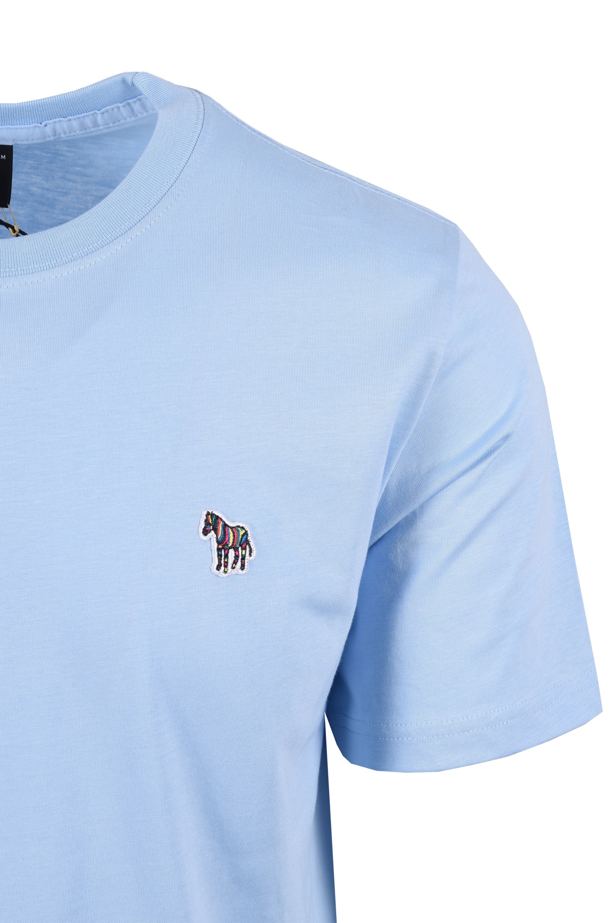 Paul Smith Reg Fit SS T-shirt Zebra Light Blue - Image 2