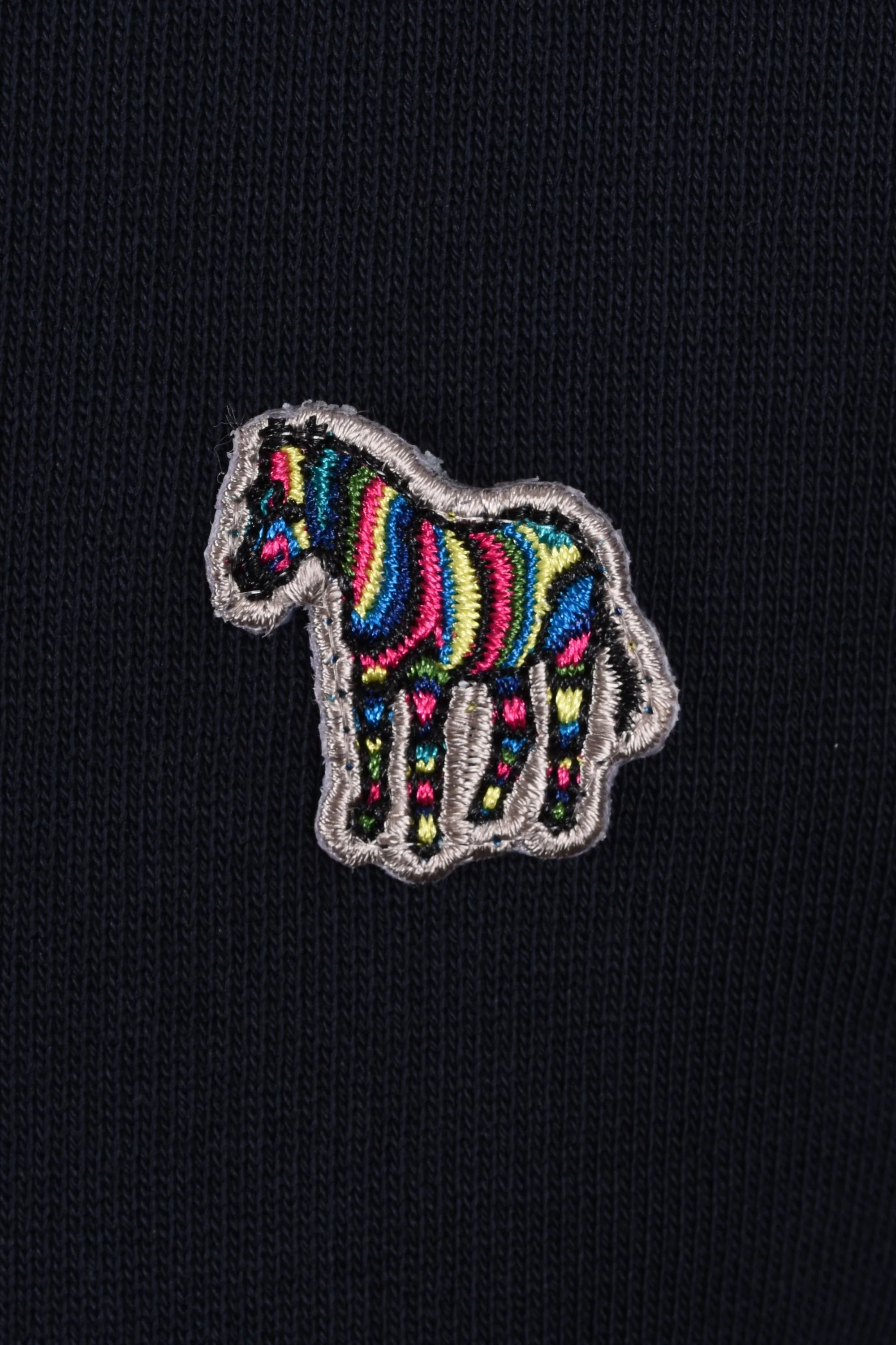 Paul Smith Reg Fit Sweatshirt Zebra Dark Navy - Image 3