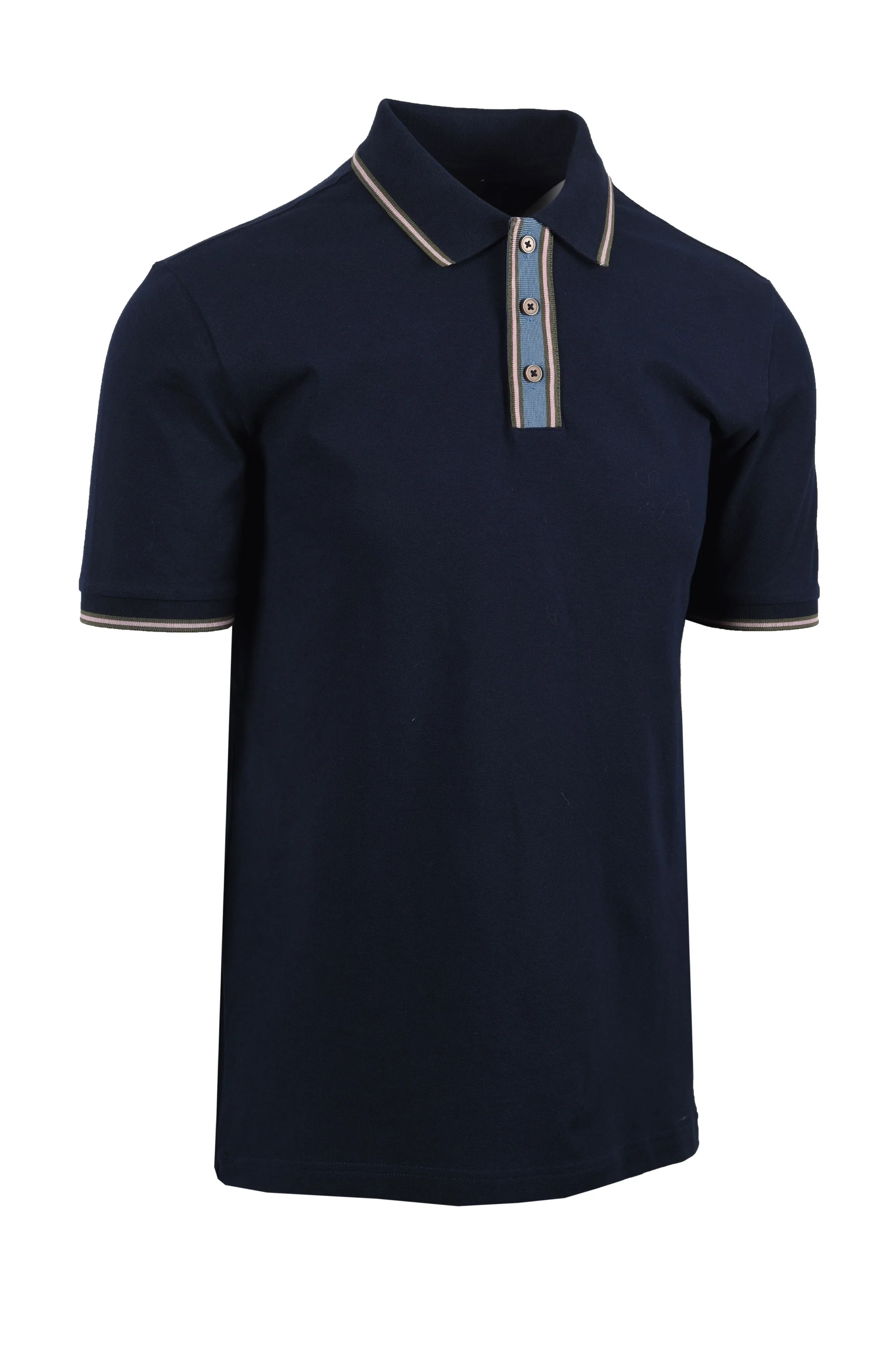 Paul Smith Reg Fit Tipped Polo Dark Navy - Image 3
