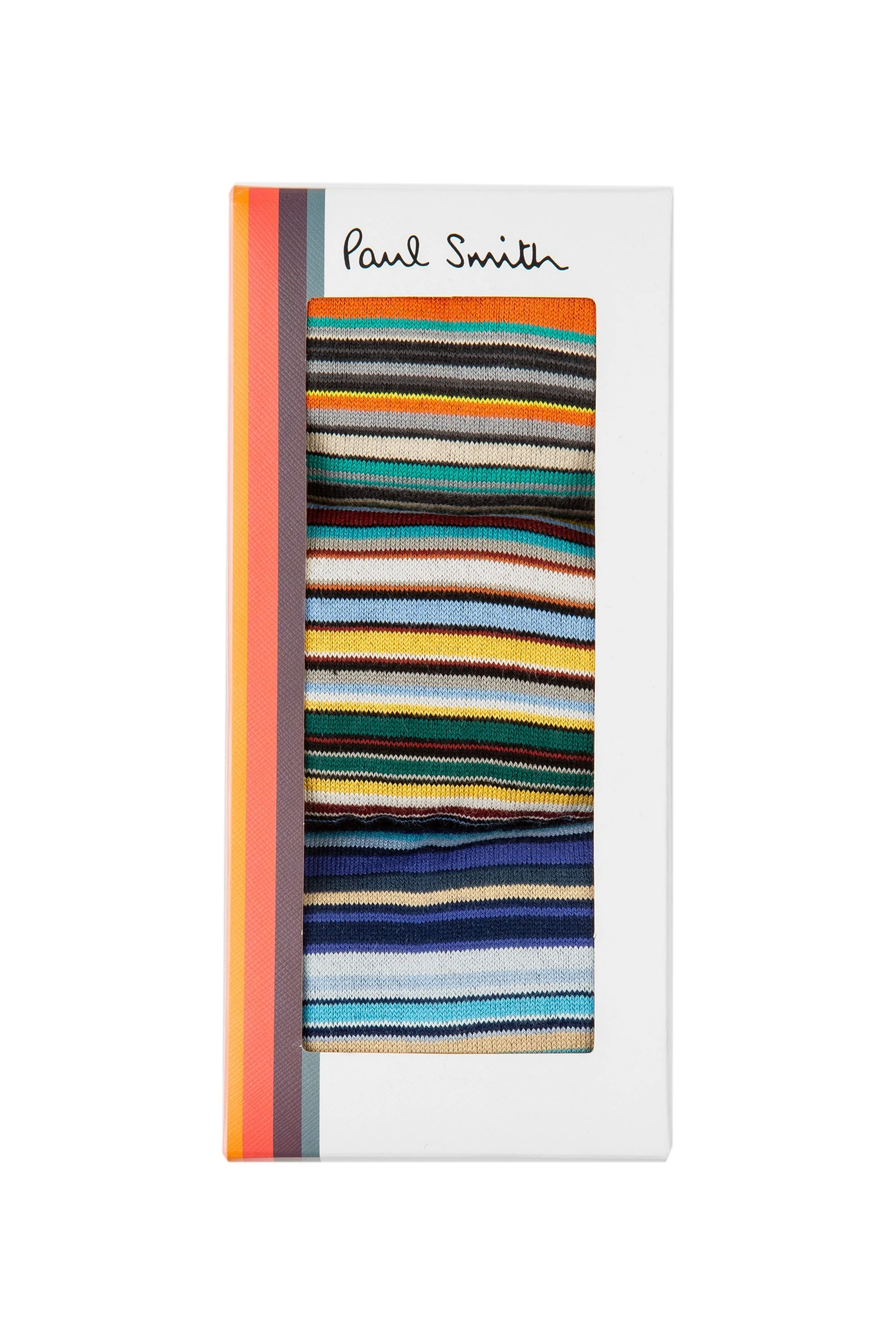 Paul Smith Signature Stripe Socks 3 Pack Multi Stripe - Image 2