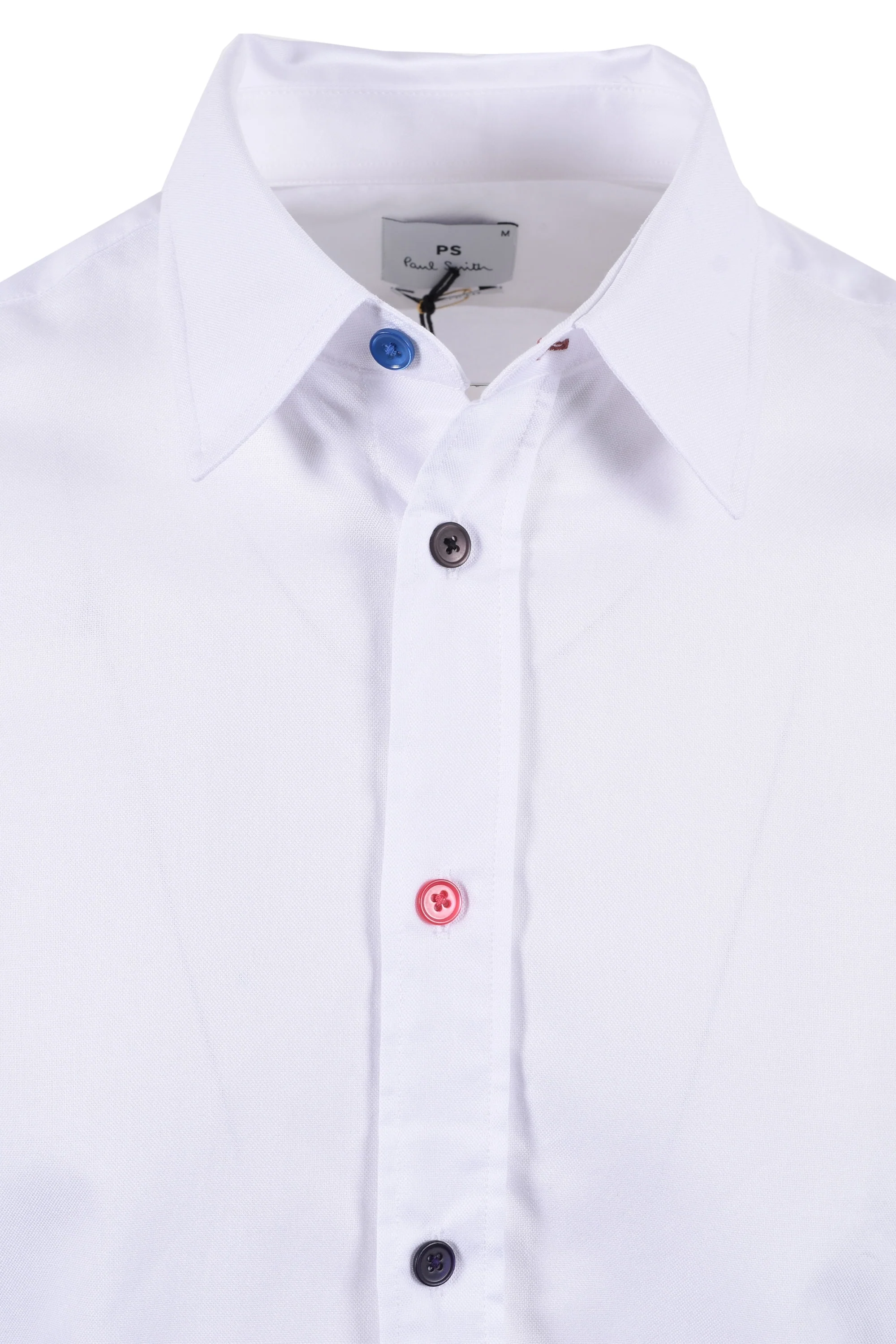 Paul Smith Sport Stripe Button Shirt White - Image 2
