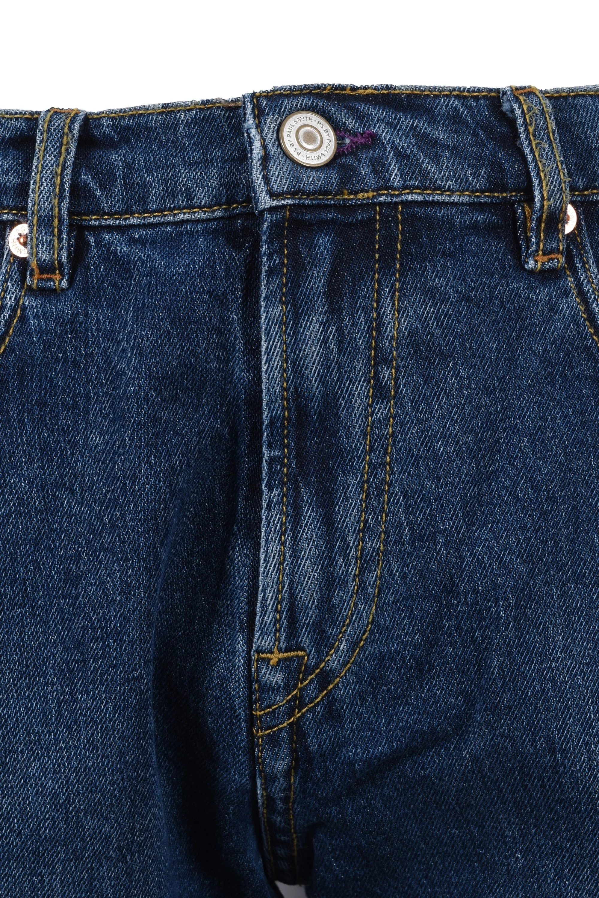 Paul Smith Tapered Fit Jeans Denim Blue - Image 3