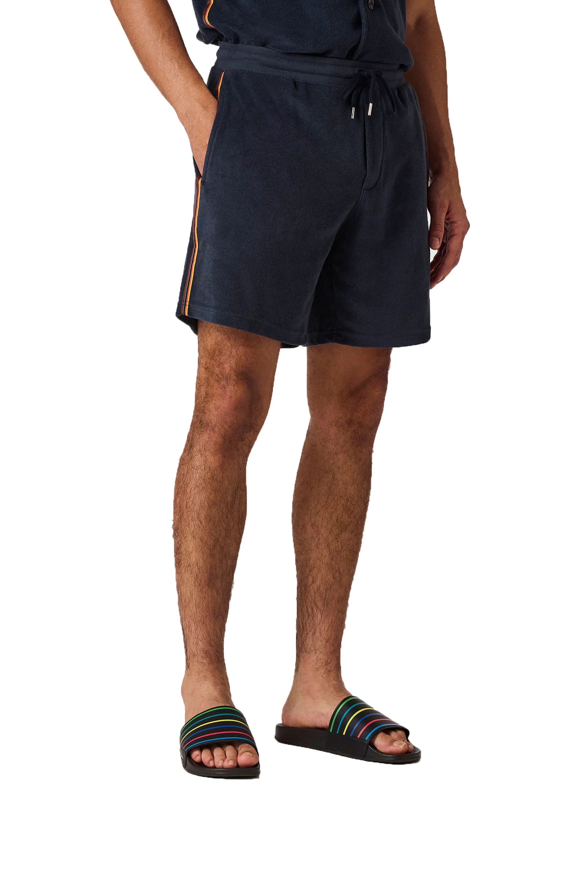 Paul Smith Towel Shorts Dark Navy - Image 4