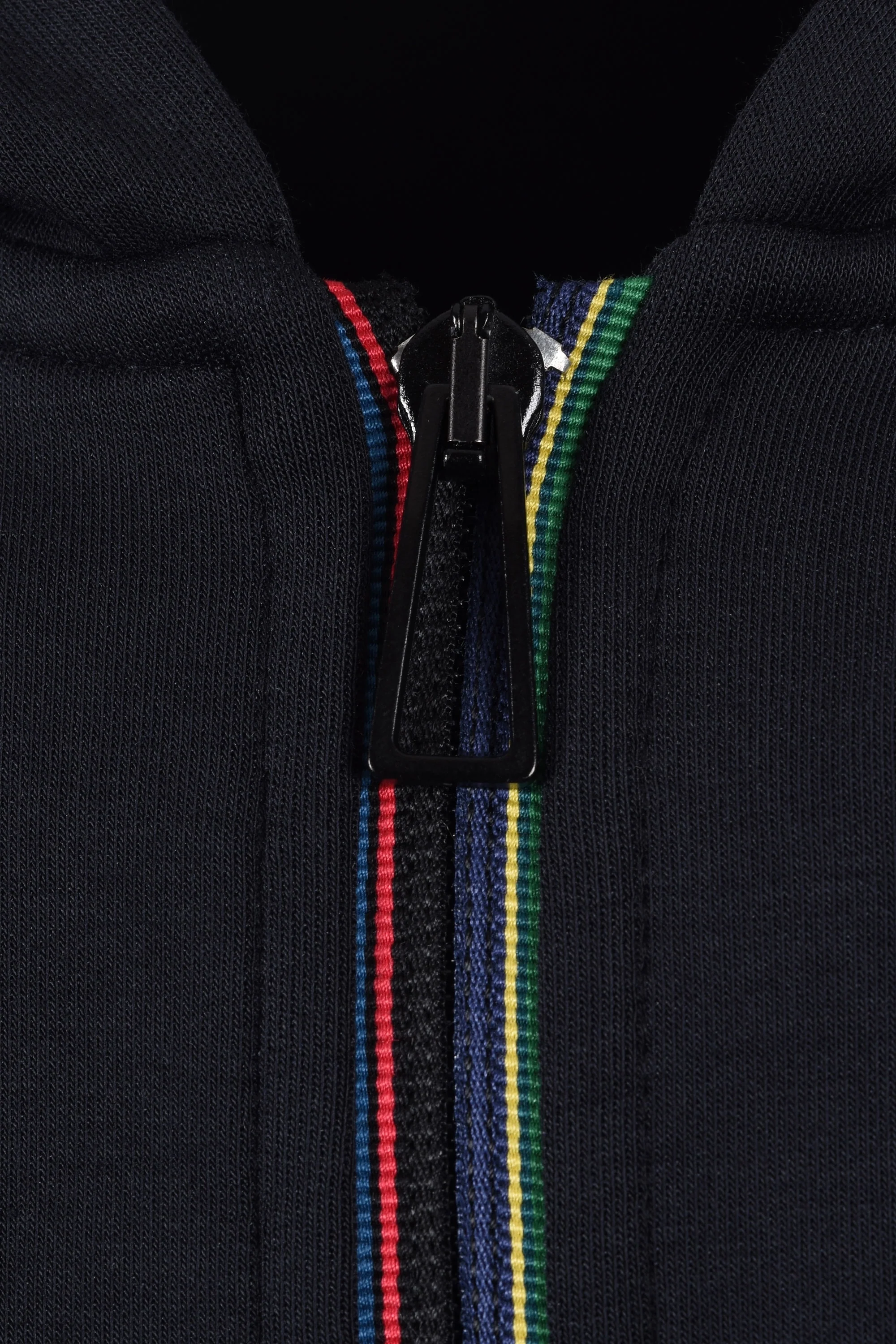 Paul Smith Zip Through Hoodie Dark Navy - Image 3