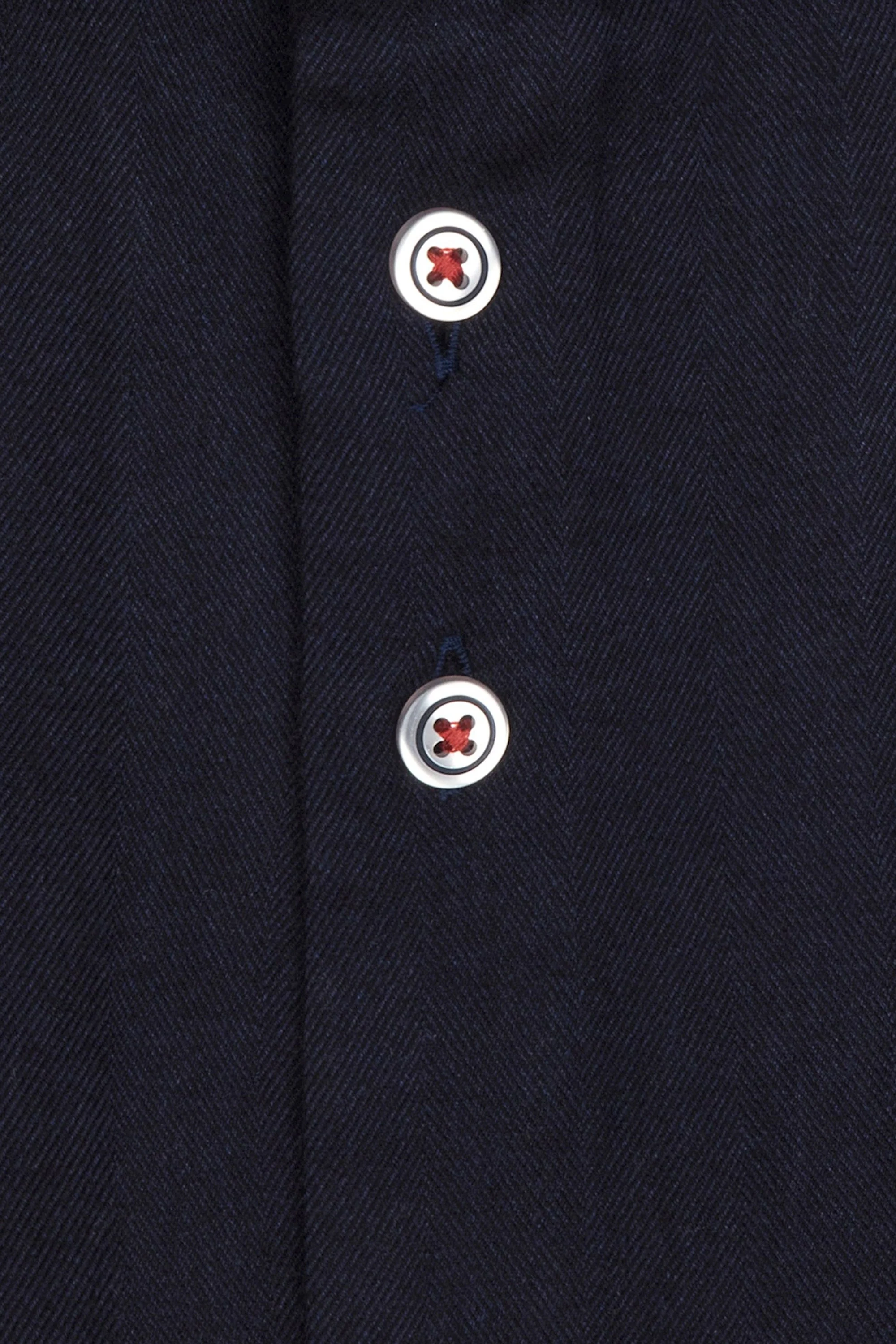 R2 Casual Soft Collar Shirt Navy - Image 3