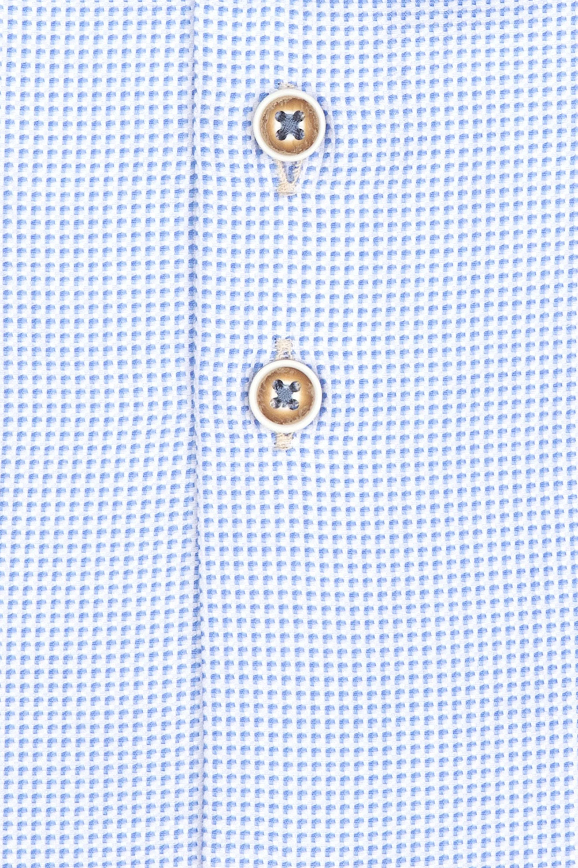 R2 Cut Away Collar Long Sleeved Shirt Cobalt - Image 3