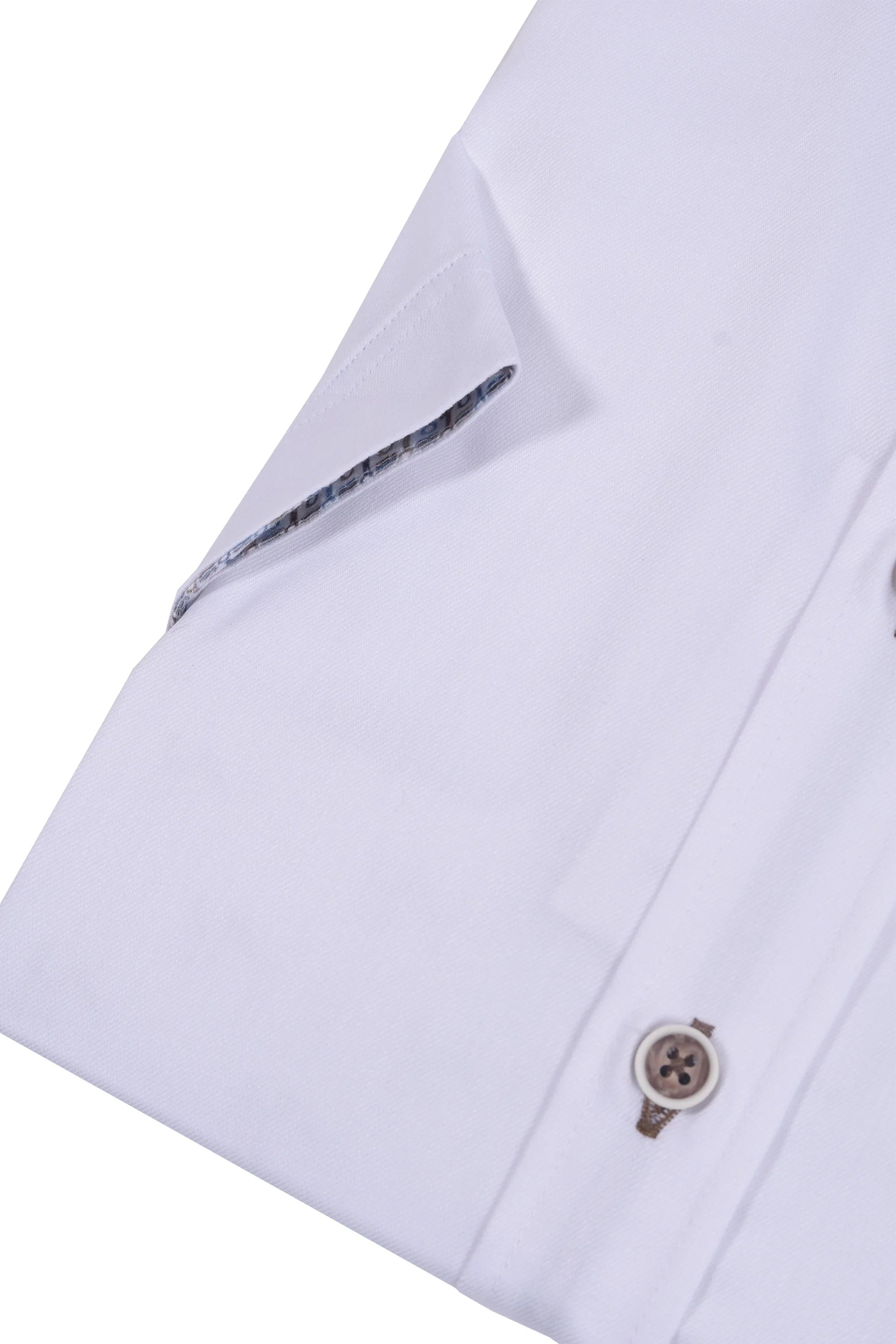 R2 Cut Away Short Sleeve Shirt White - Image 3