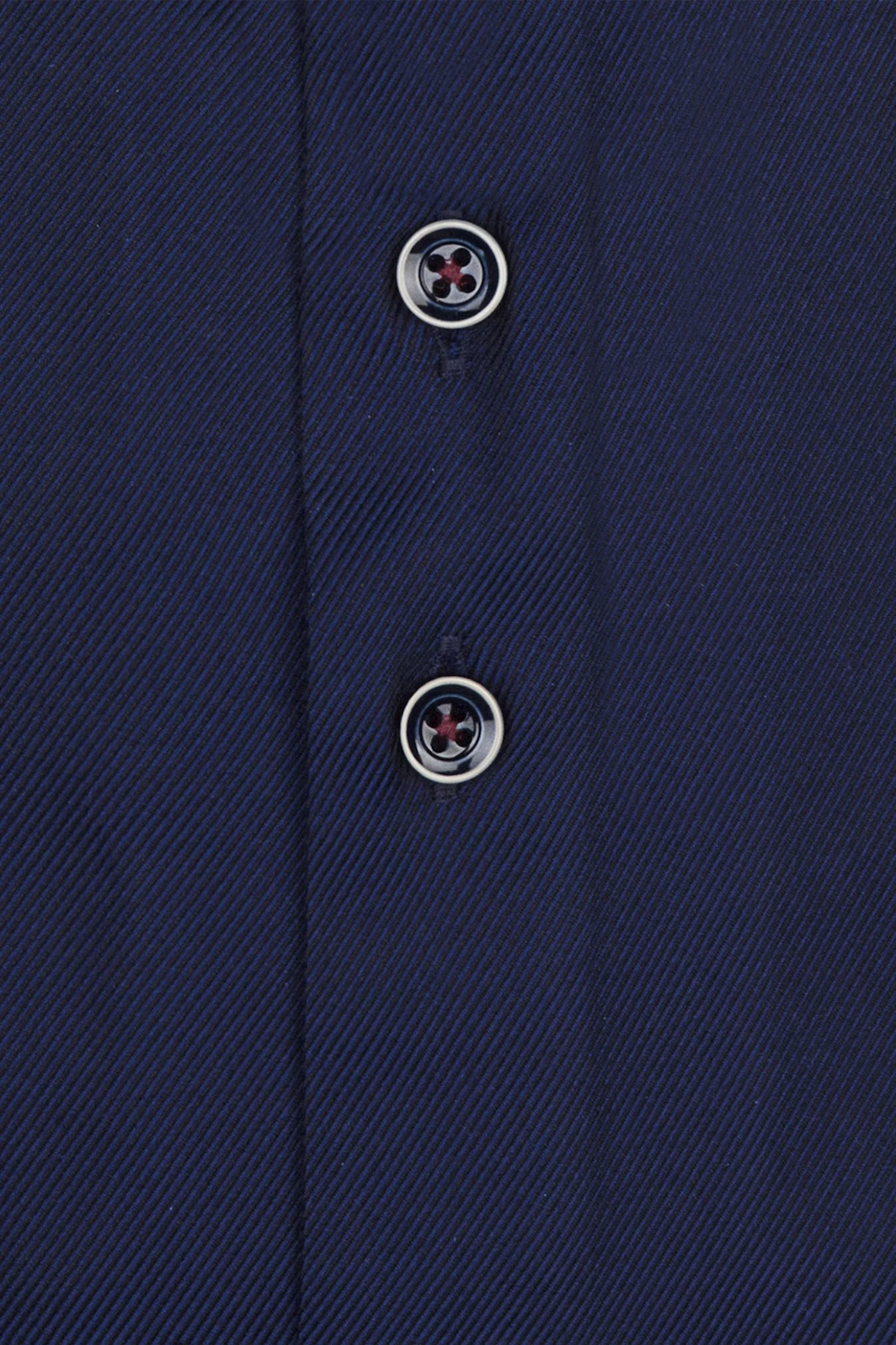 R2 Navy Shirt With Paisley Trim Navy - Image 3