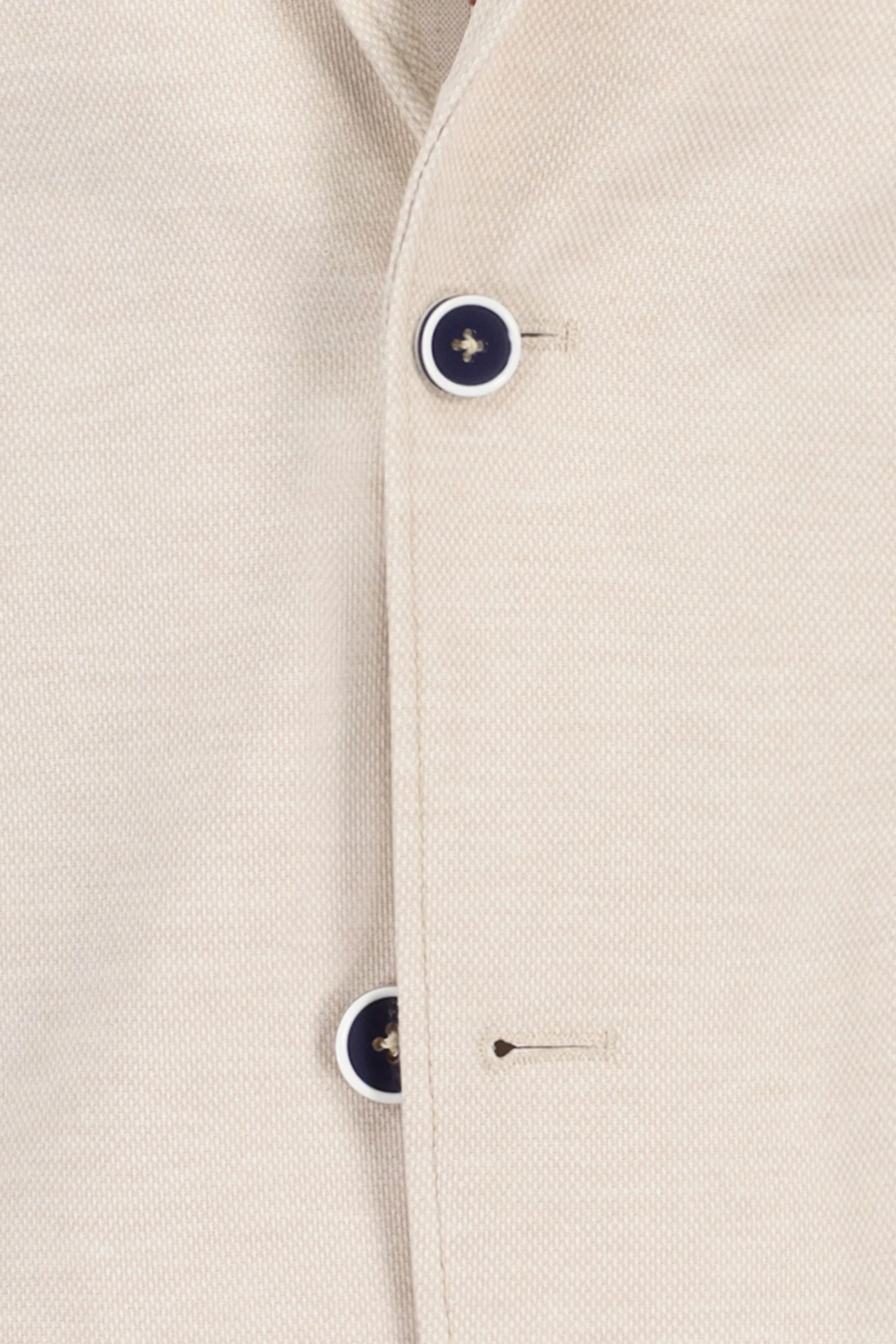 R2 Notch Lapel Jacket Beige - Image 3