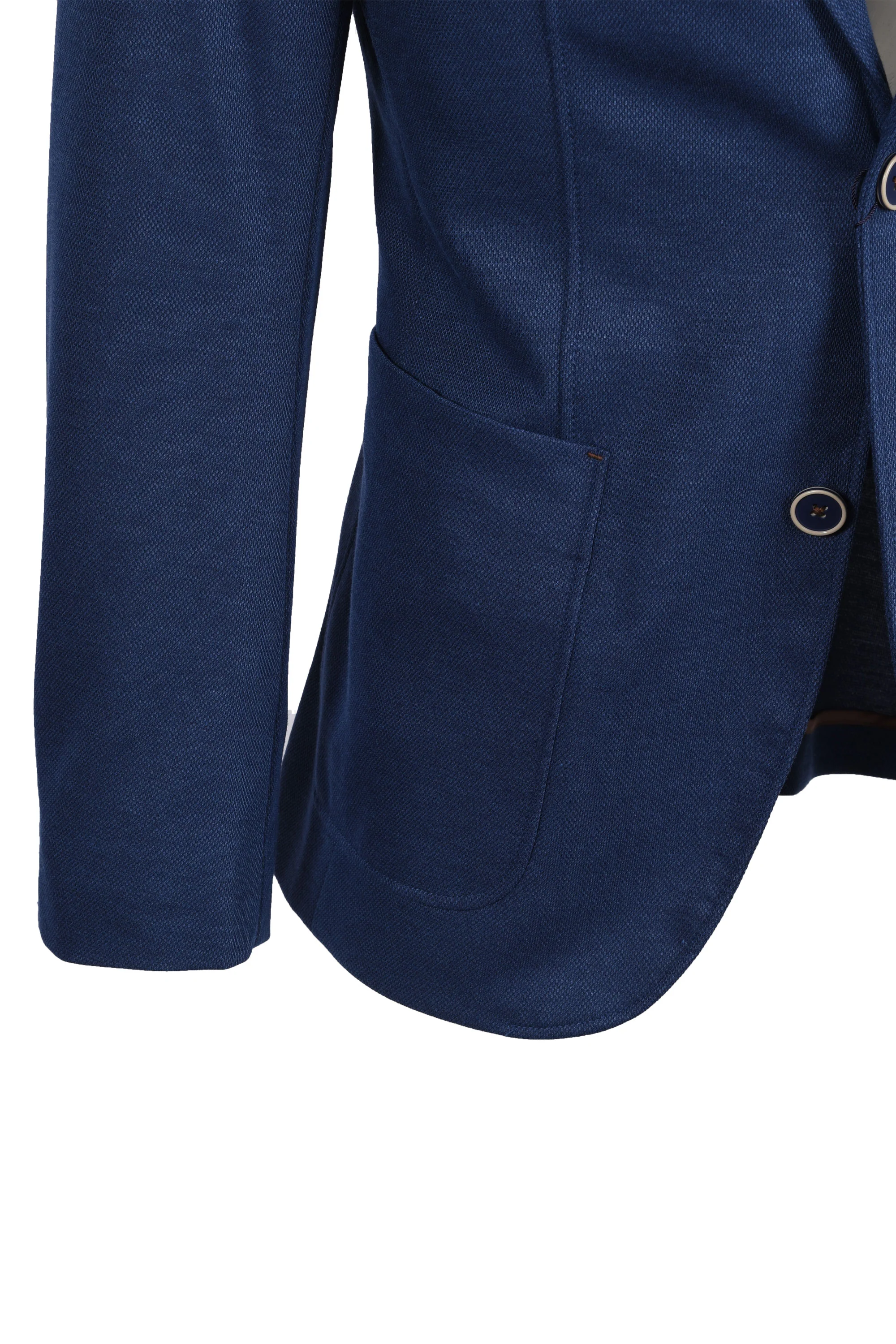 R2 Notch Lapel Jacket Navy - Image 3