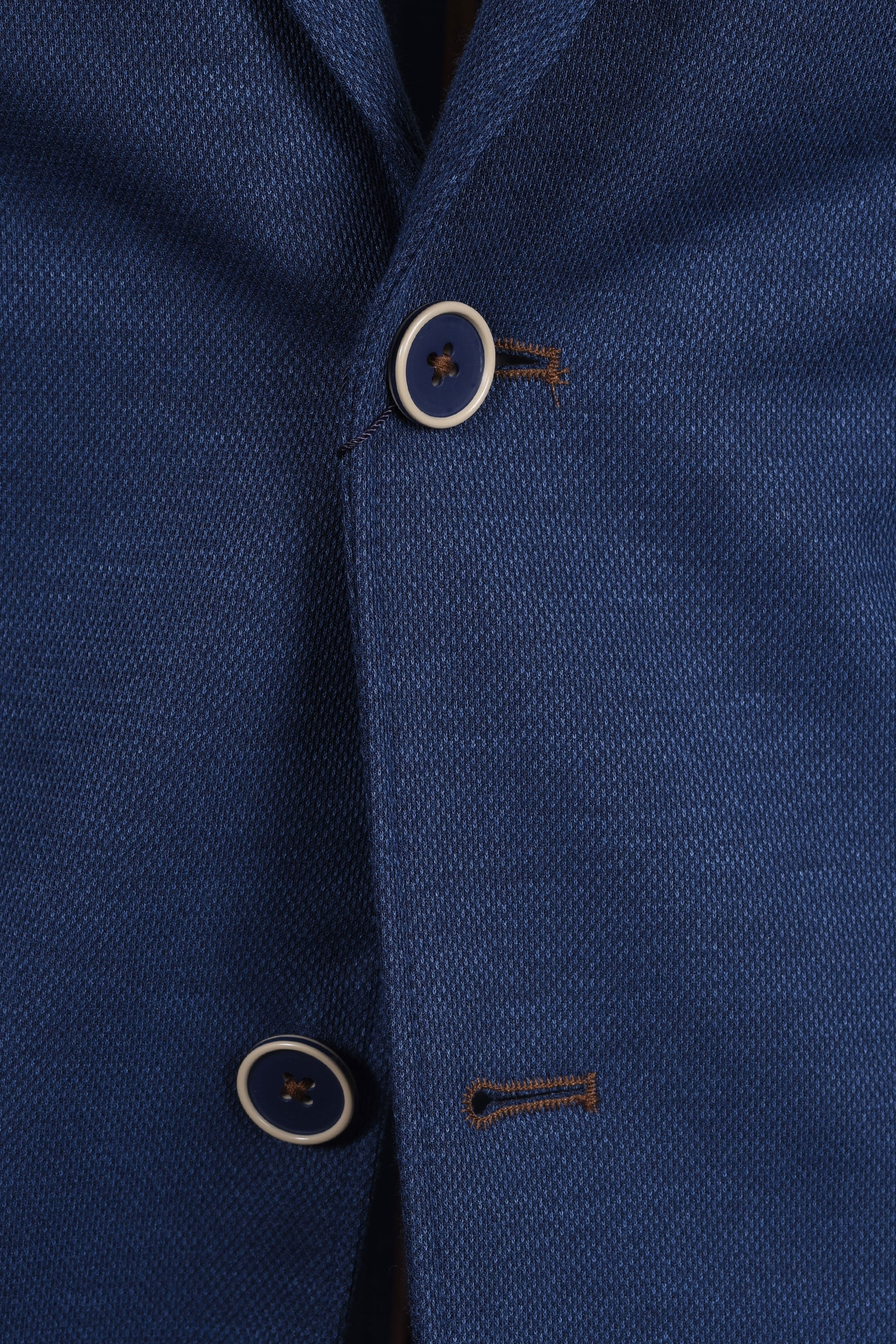 R2 Notch Lapel Jacket Navy - Image 4