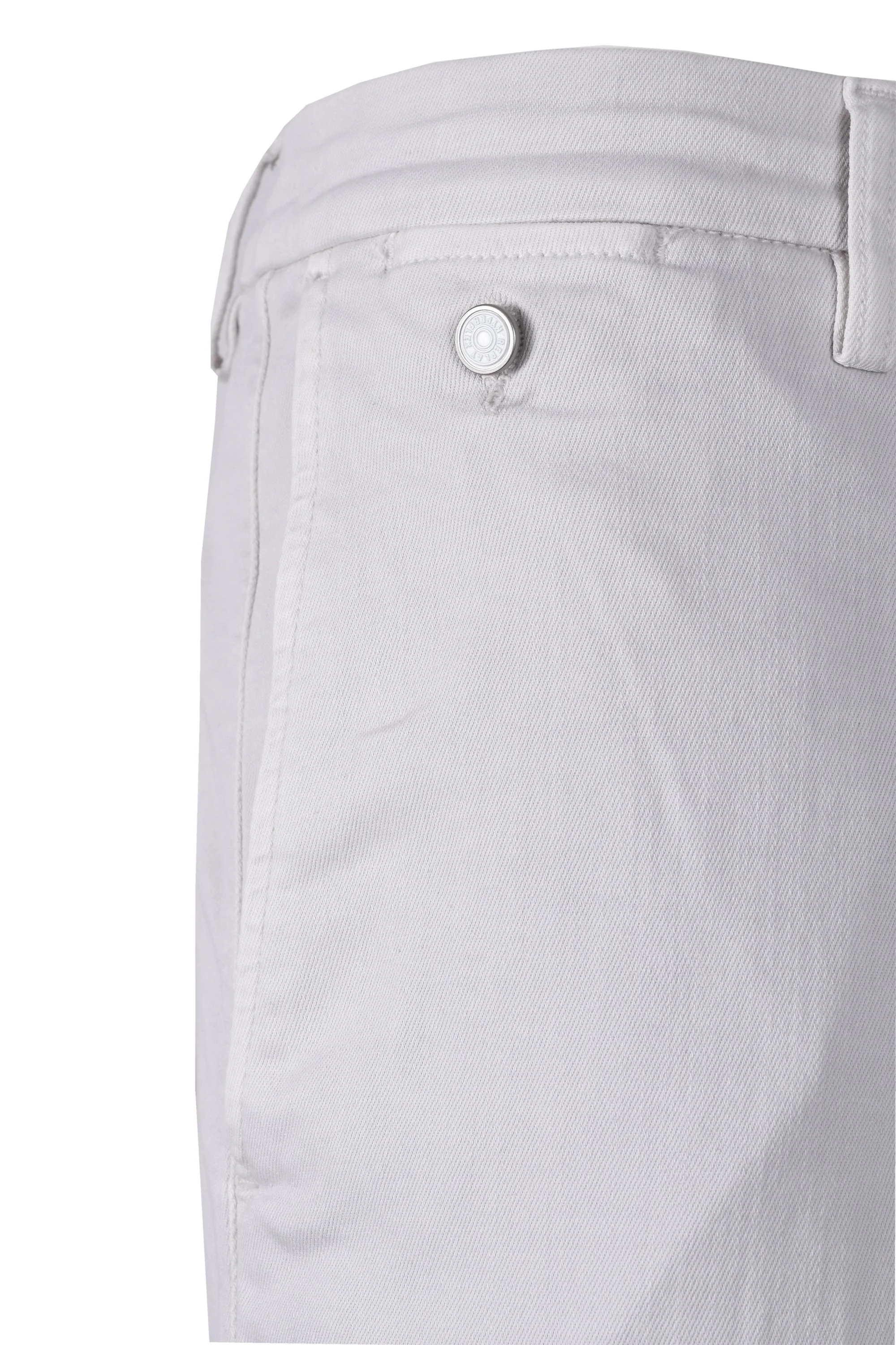 Replay Benni Cotton Trouser Cream - Image 4