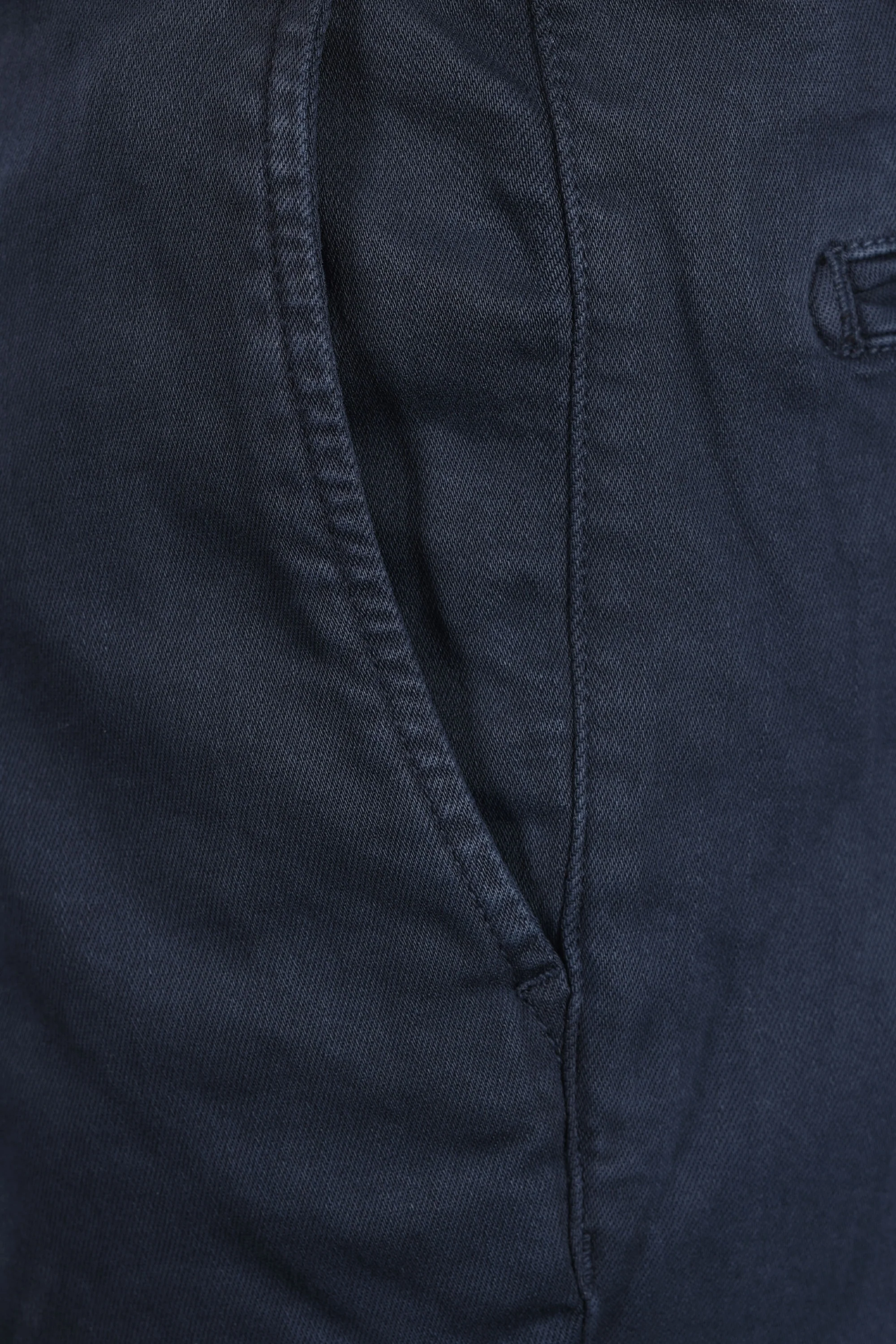 Replay Benni Cotton Trouser Navy - Image 5
