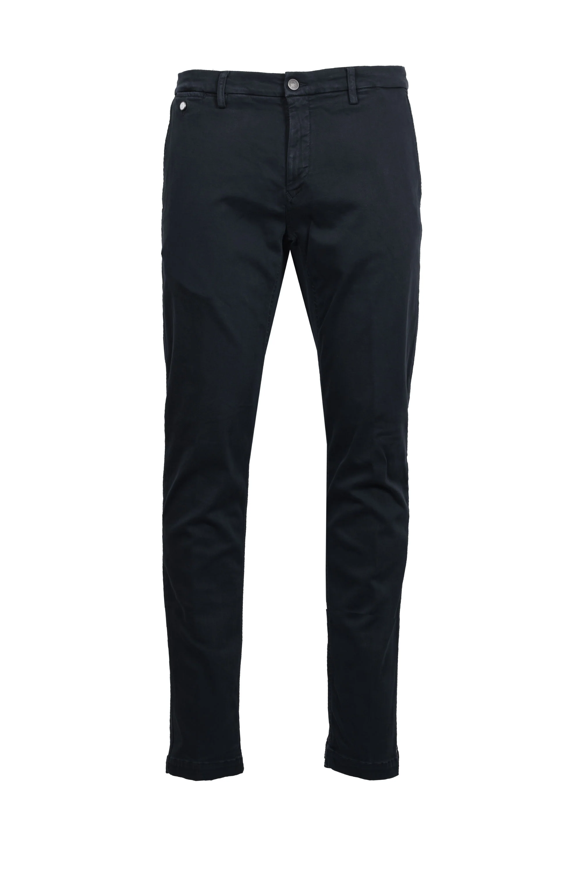 Replay Benni Cotton Trouser Petrol Blue - Image 2