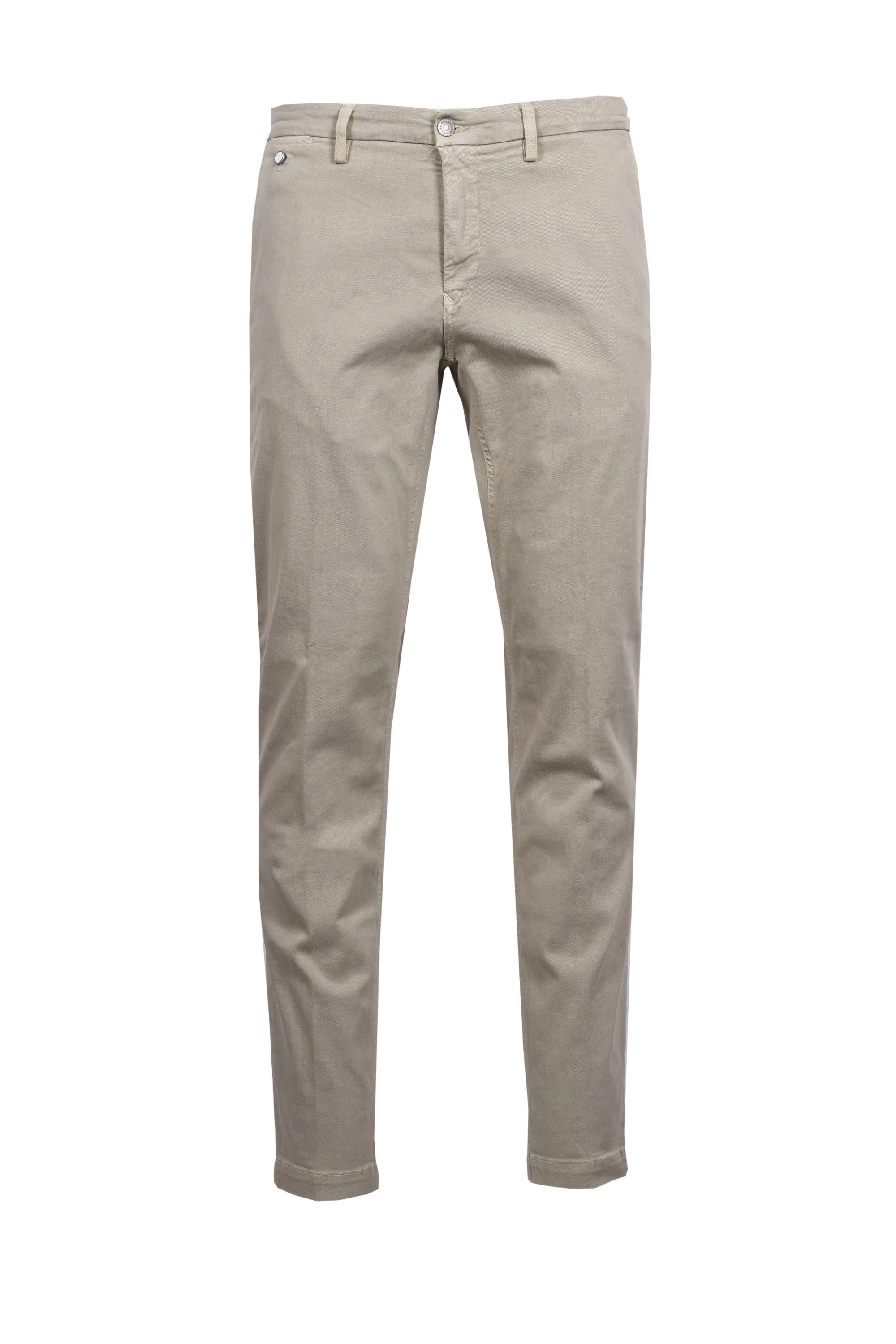 Replay Cotton Trouser Stone - Image 2